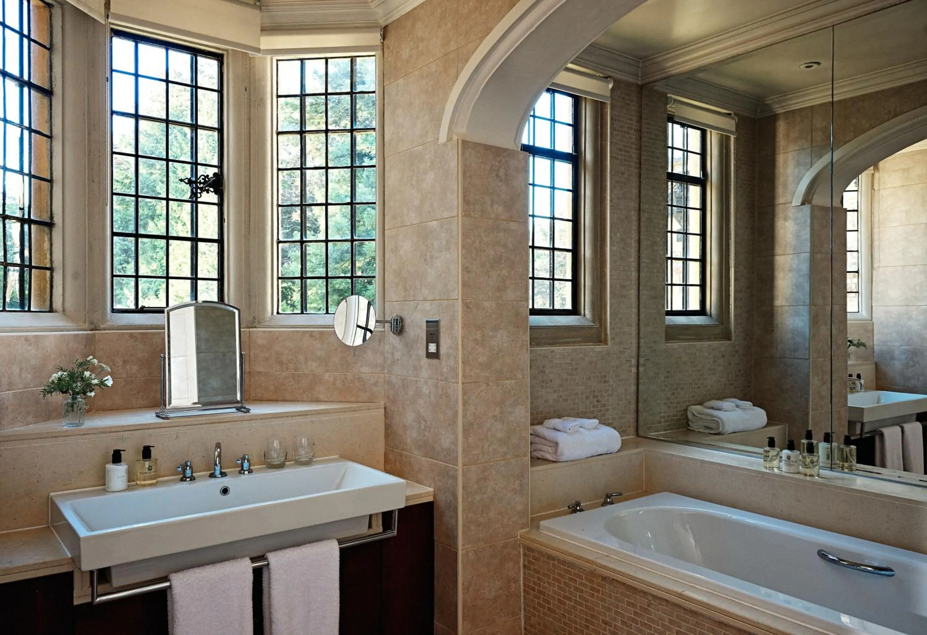 Bathroom in Rhinefield House Hotel
