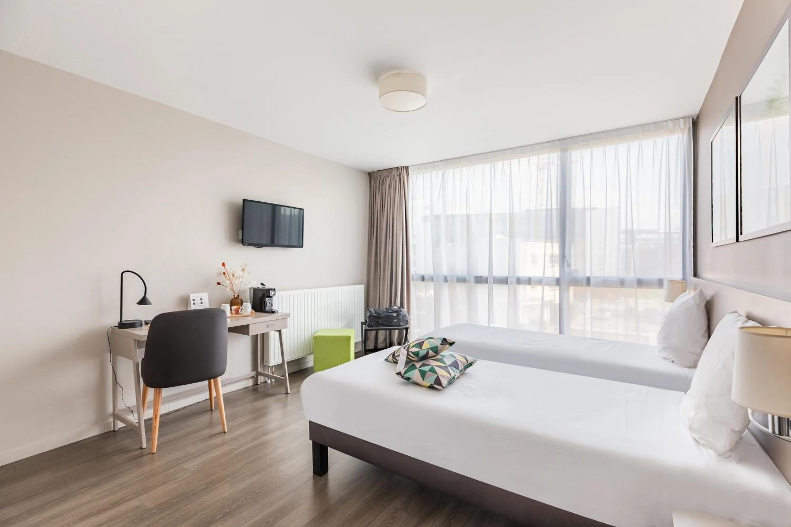 Bed in Appart’City Confort Rennes – Cesson Sévigné