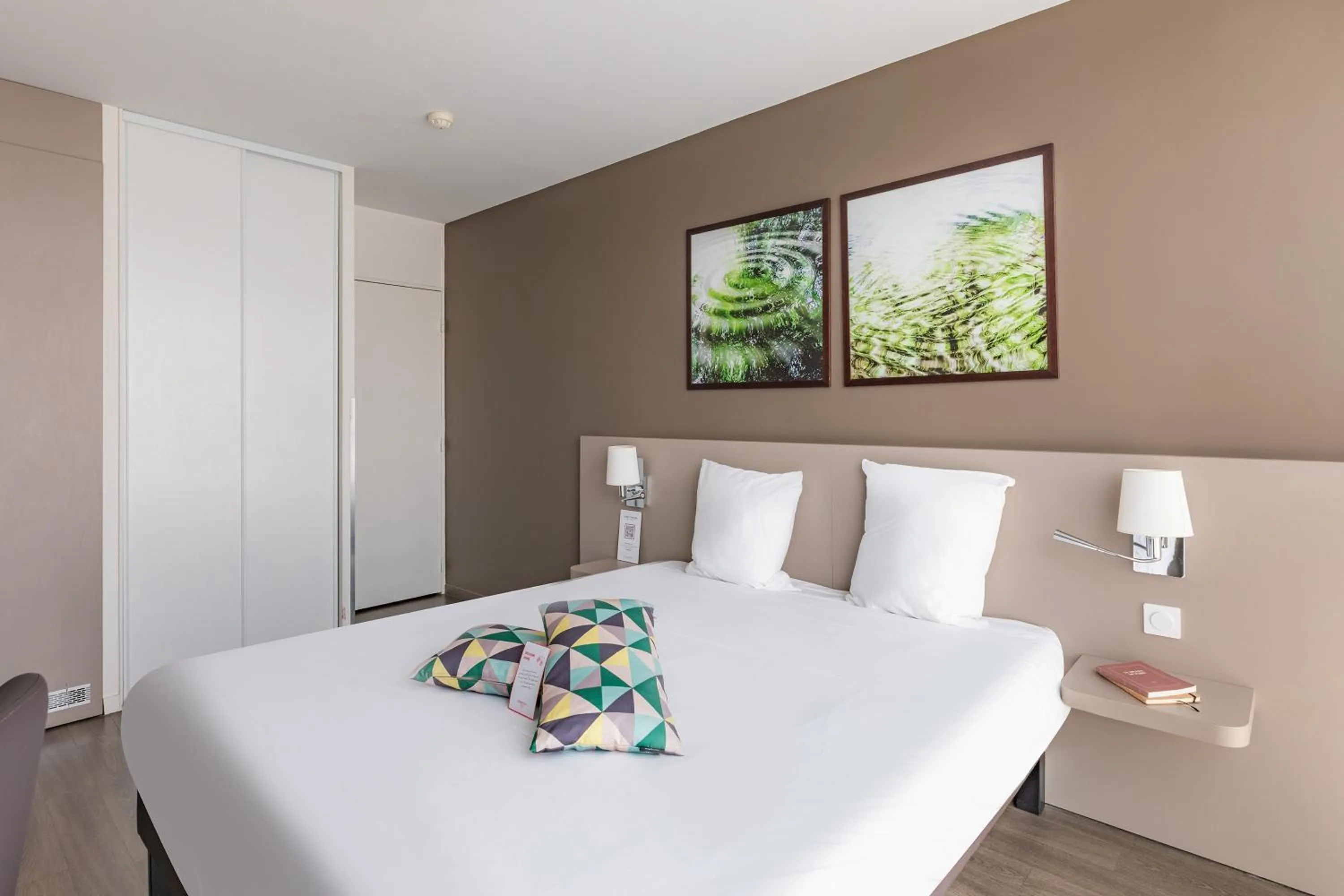 Bed in Appart’City Confort Rennes – Cesson Sévigné