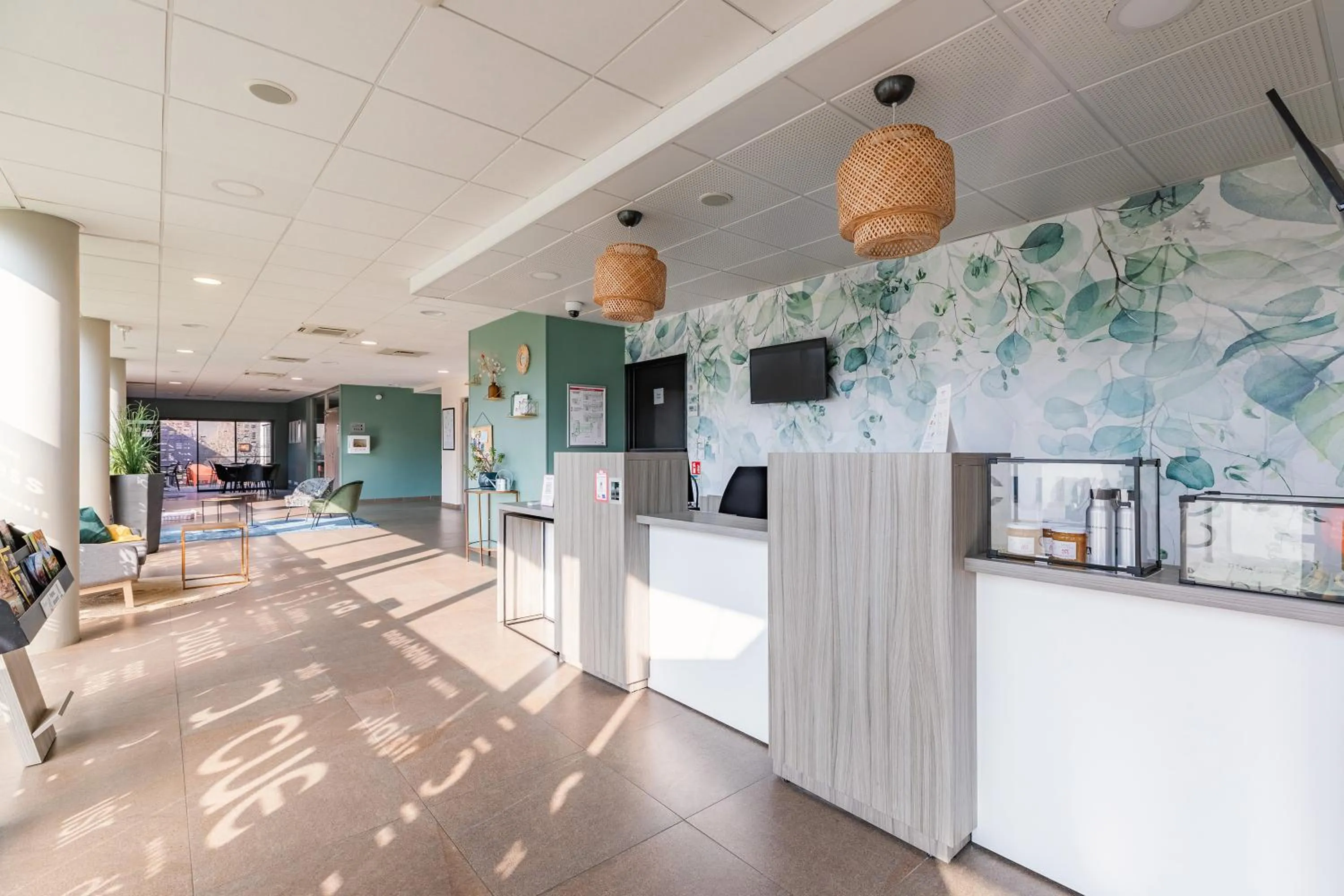 Lobby or reception in Appart’City Confort Rennes – Cesson Sévigné