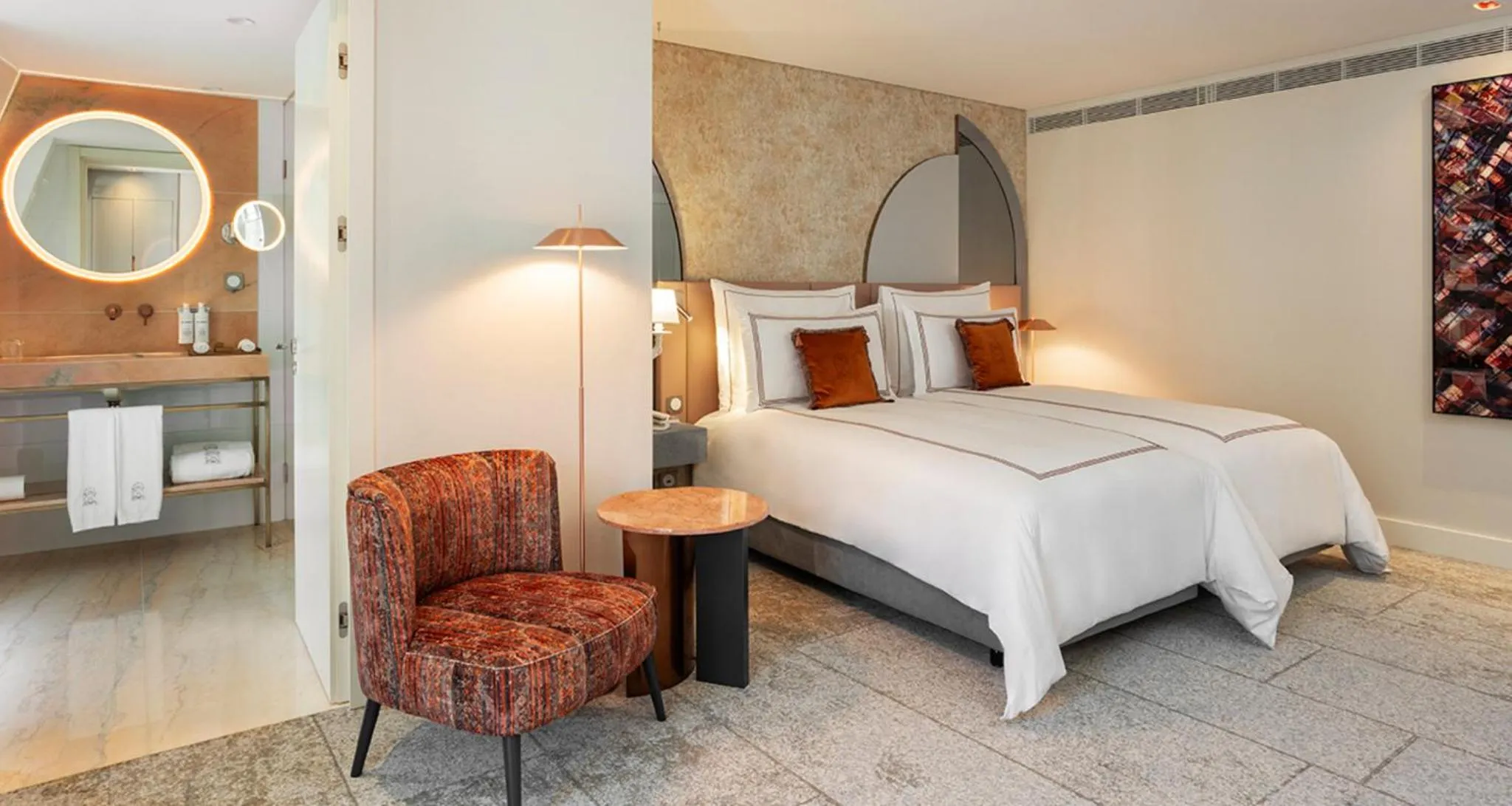 Photo of the whole room, Bed in Convent Square Lisbon, Vignette Collection by IHG