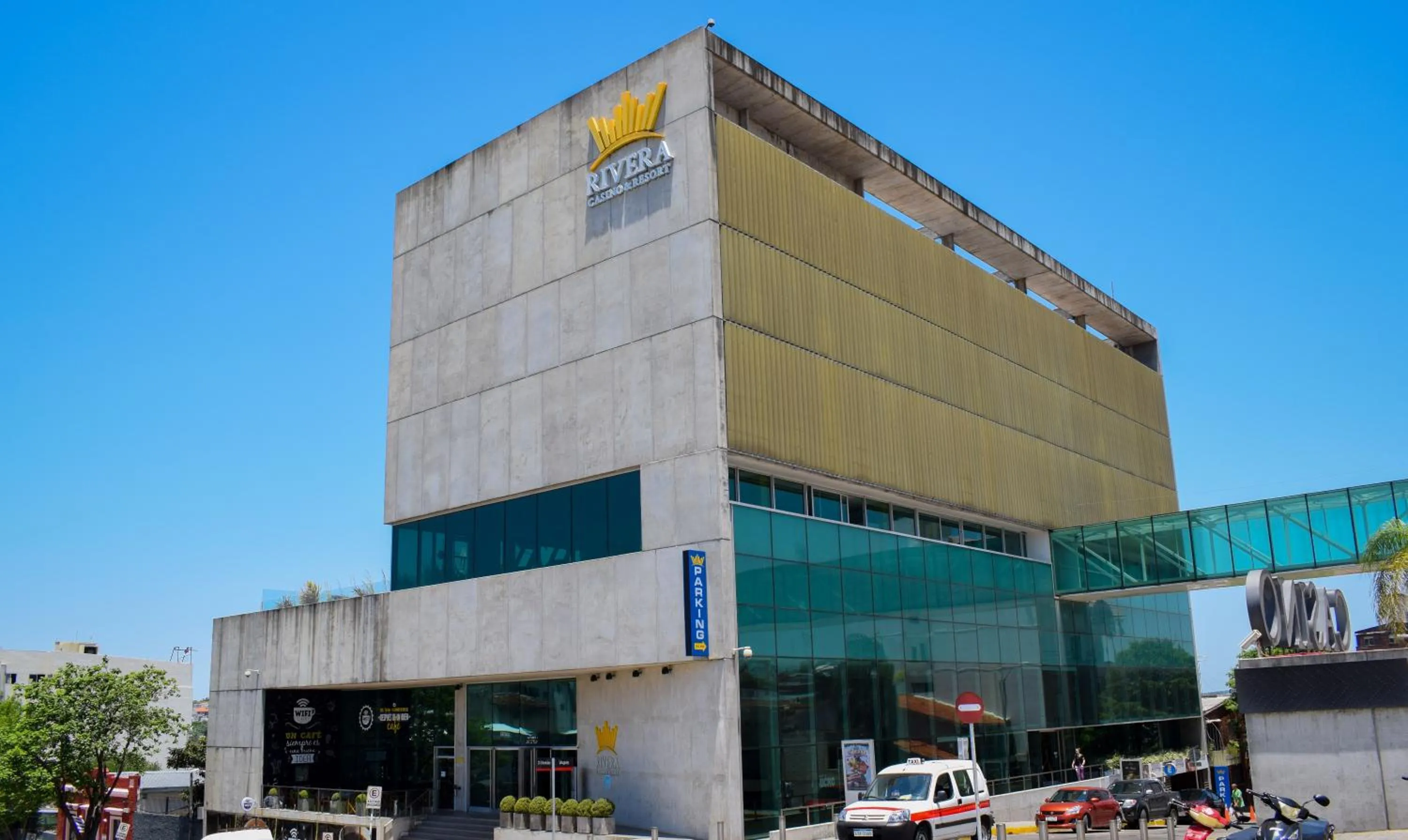 Property building in Rivera Casino & Resort