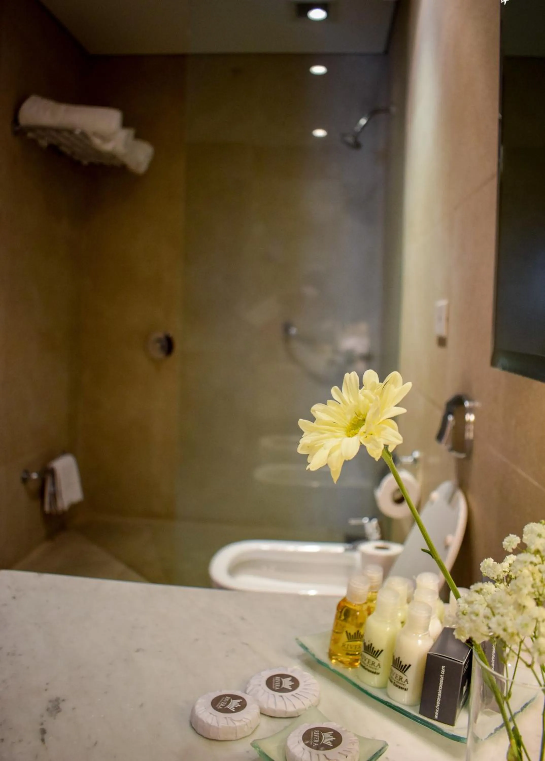 Bathroom in Rivera Casino & Resort