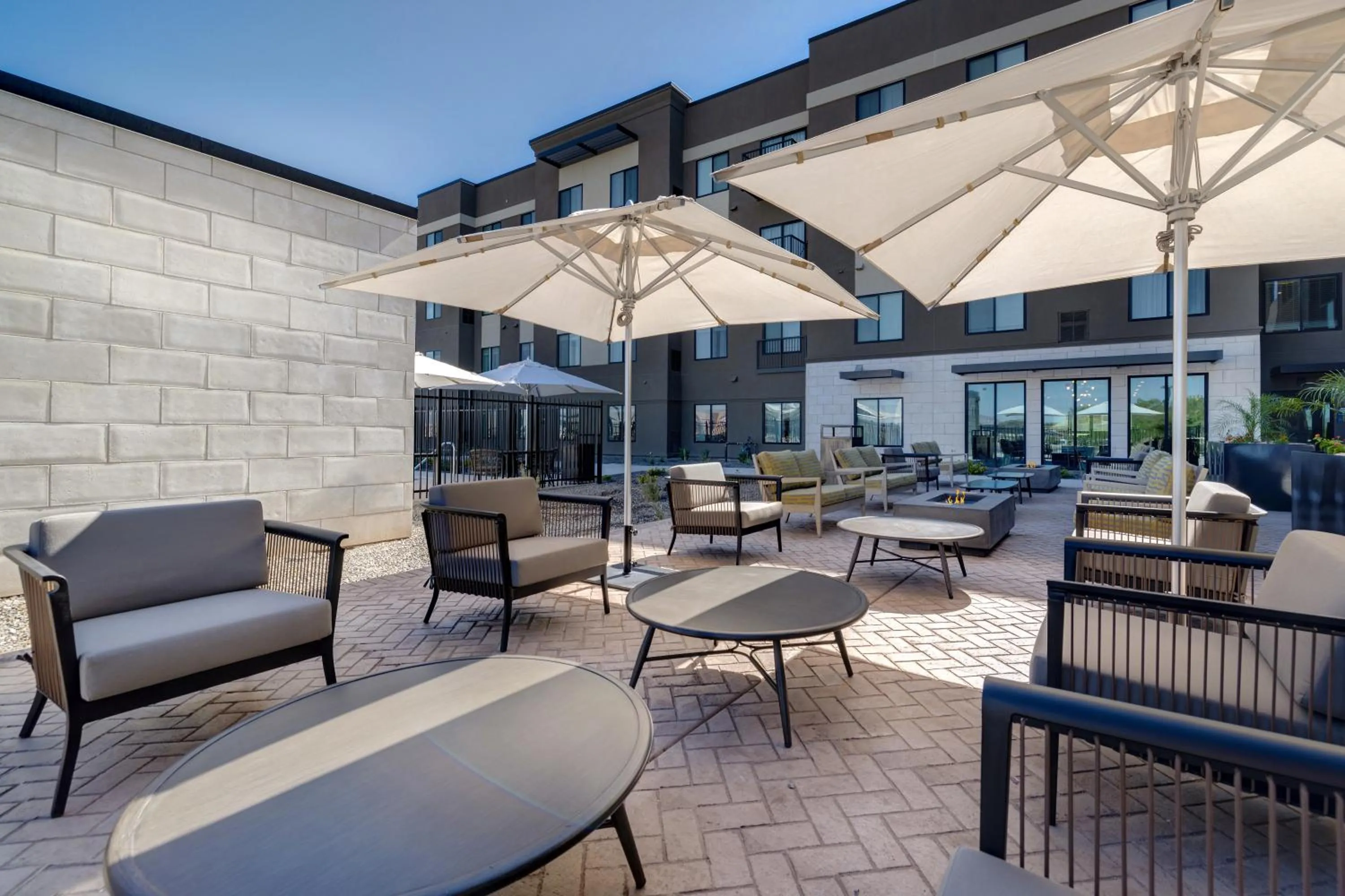 Patio in WaterWalk Extended Stay by Wyndham Tucson