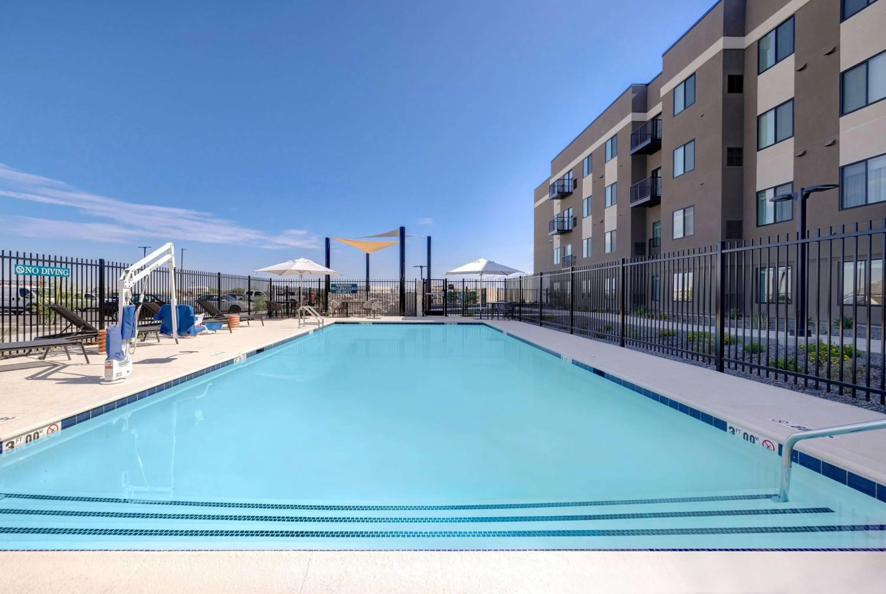Pool view in WaterWalk Extended Stay by Wyndham Tucson
