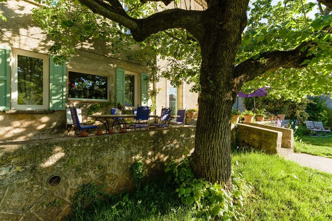 Patio in La Grande Maison De Nans