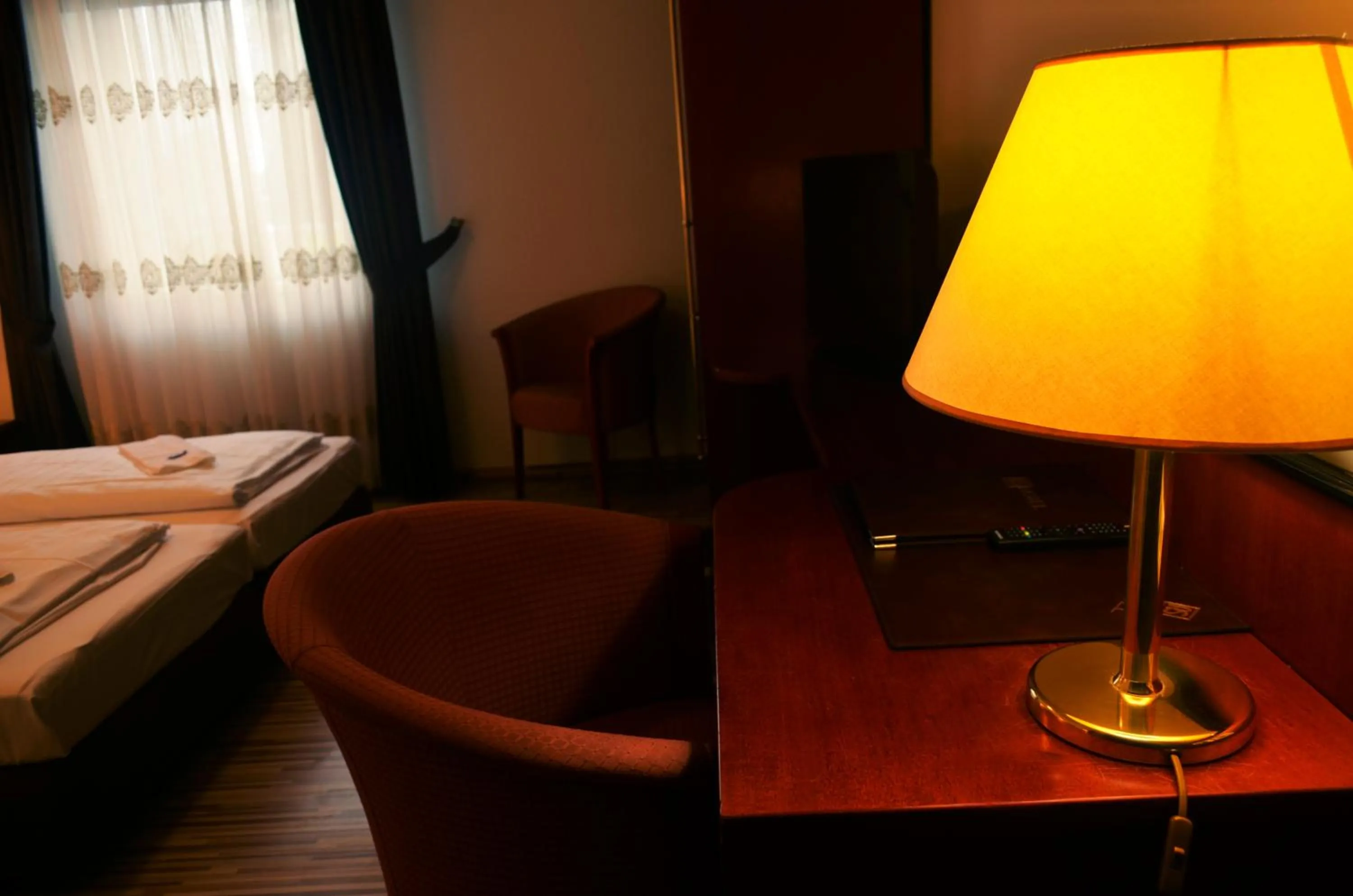 Decorative detail, Bed in AS Hotel