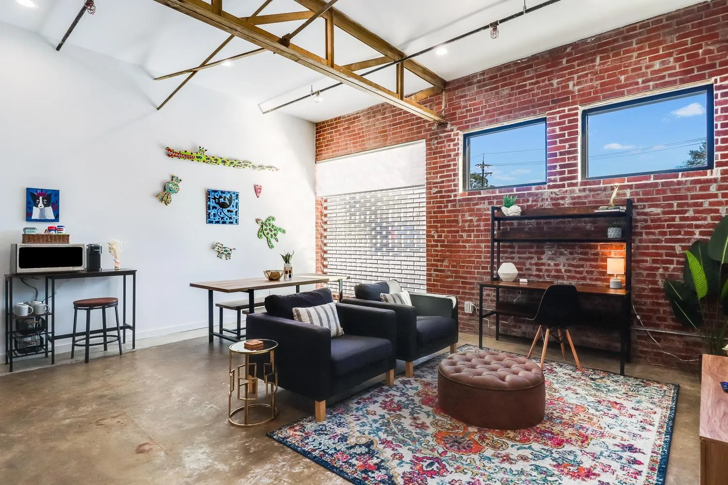 Living room in The Cypress Flats