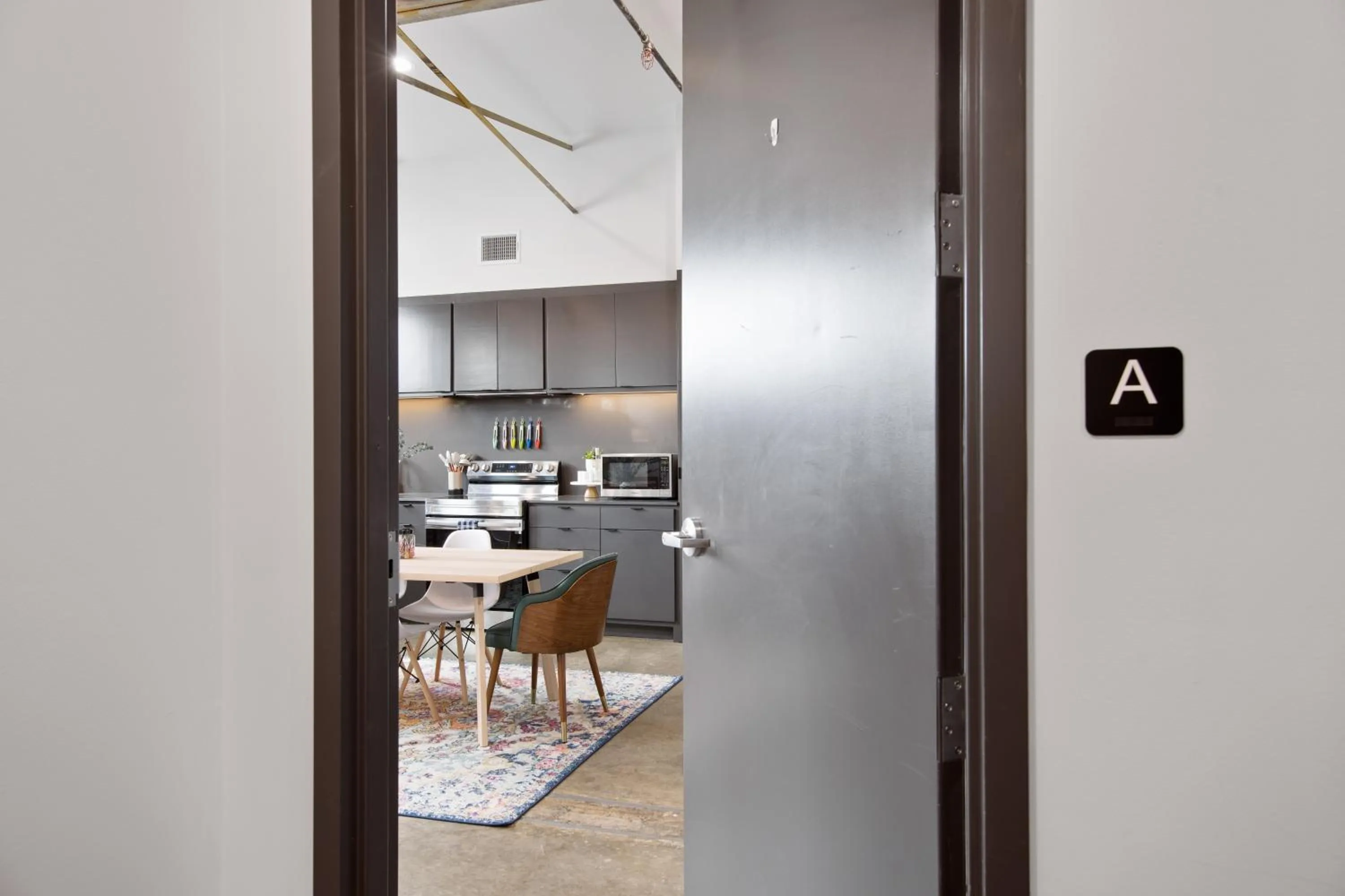Kitchen or kitchenette in The Cypress Flats