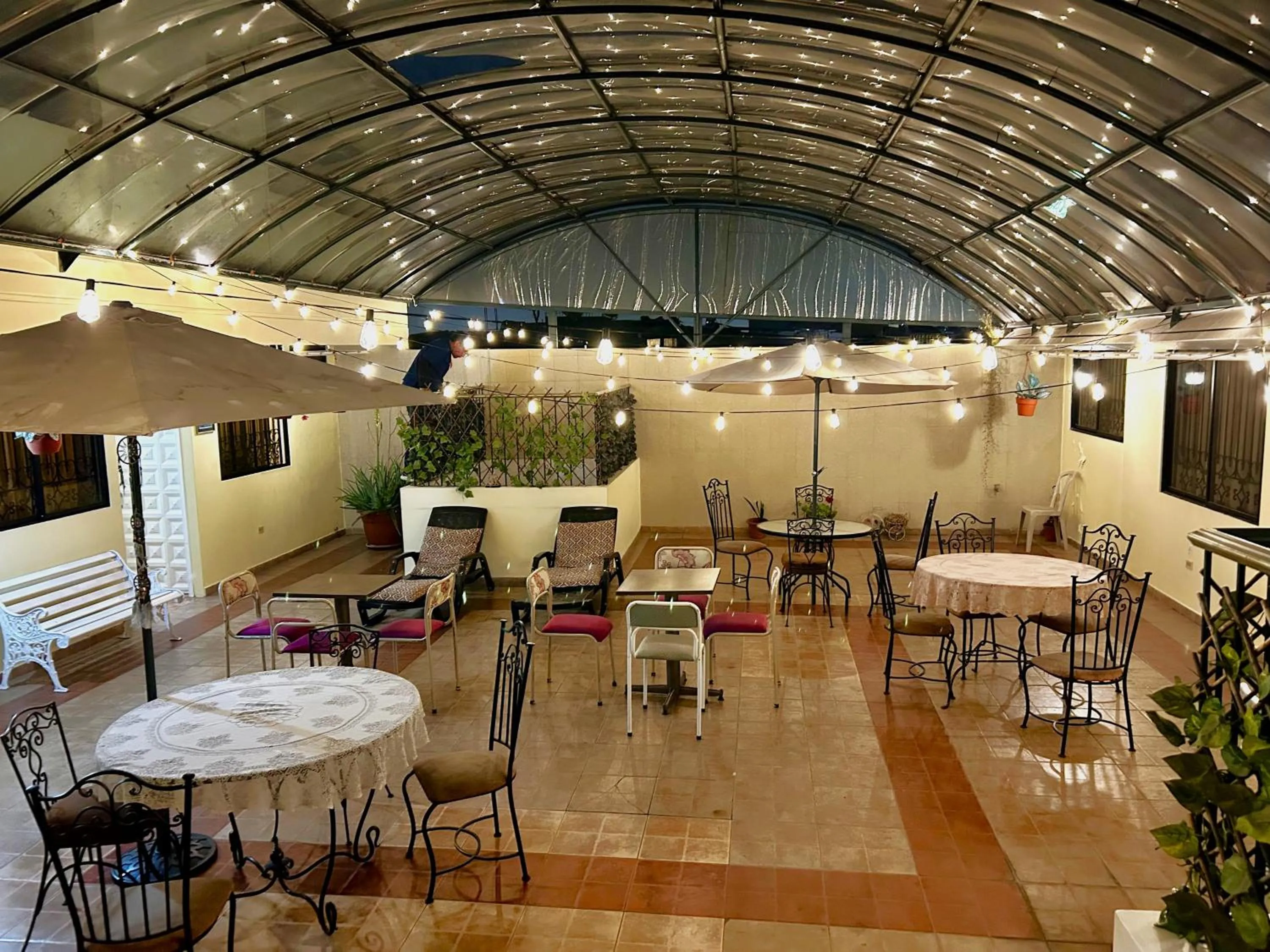 Night in La Rosario Hotel