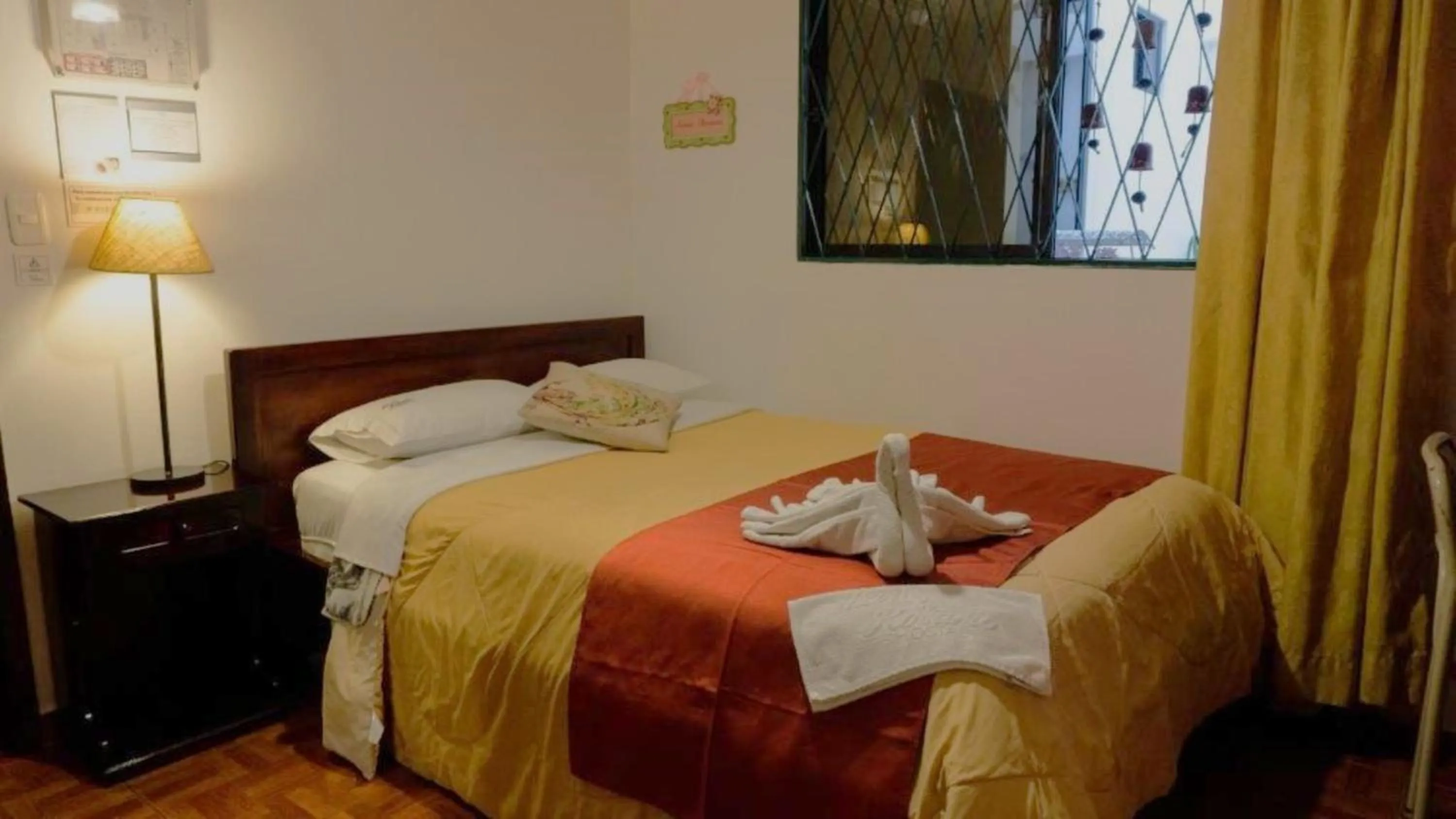 Bed in La Rosario Hotel