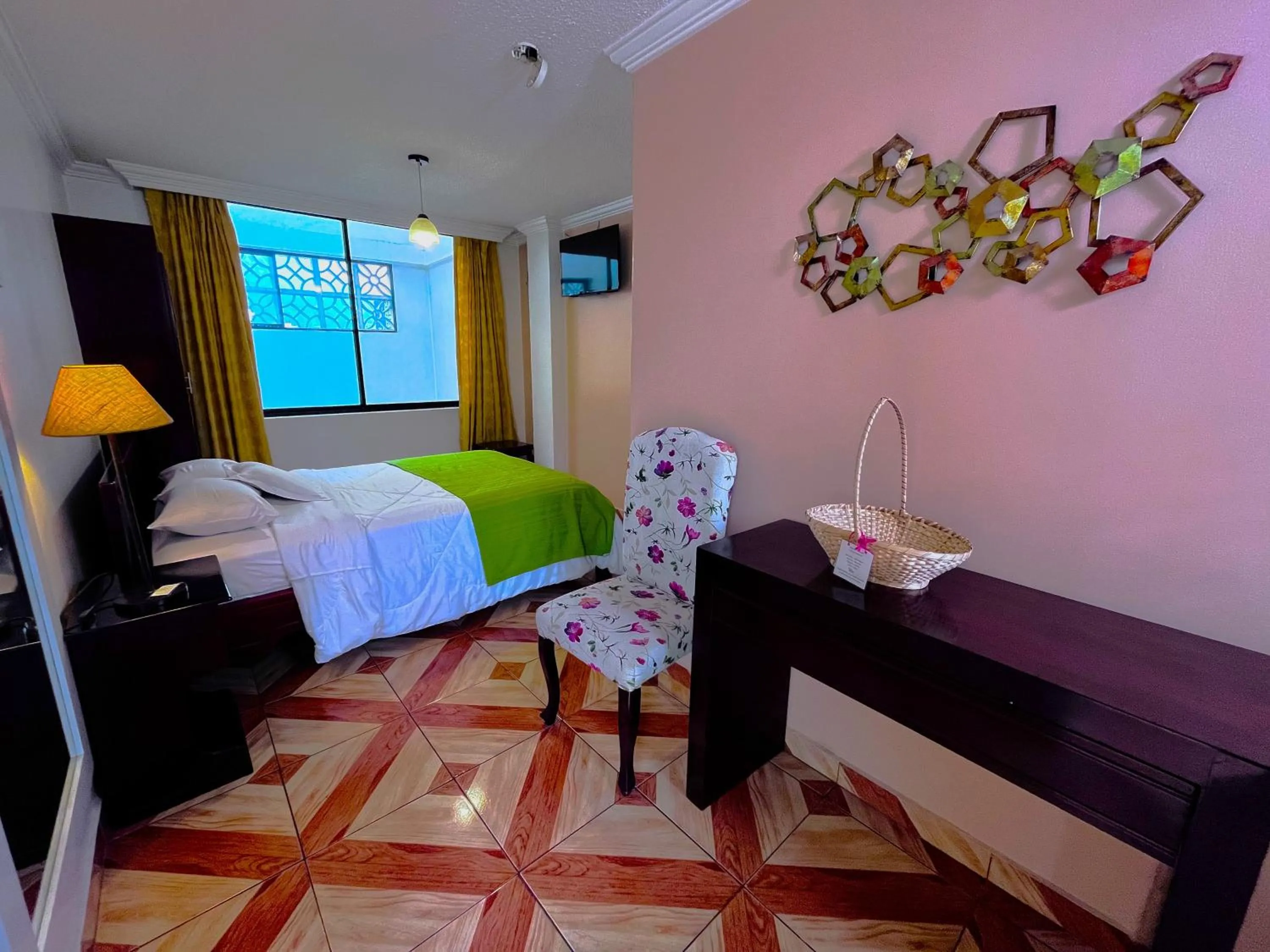 Bed in La Rosario Hotel