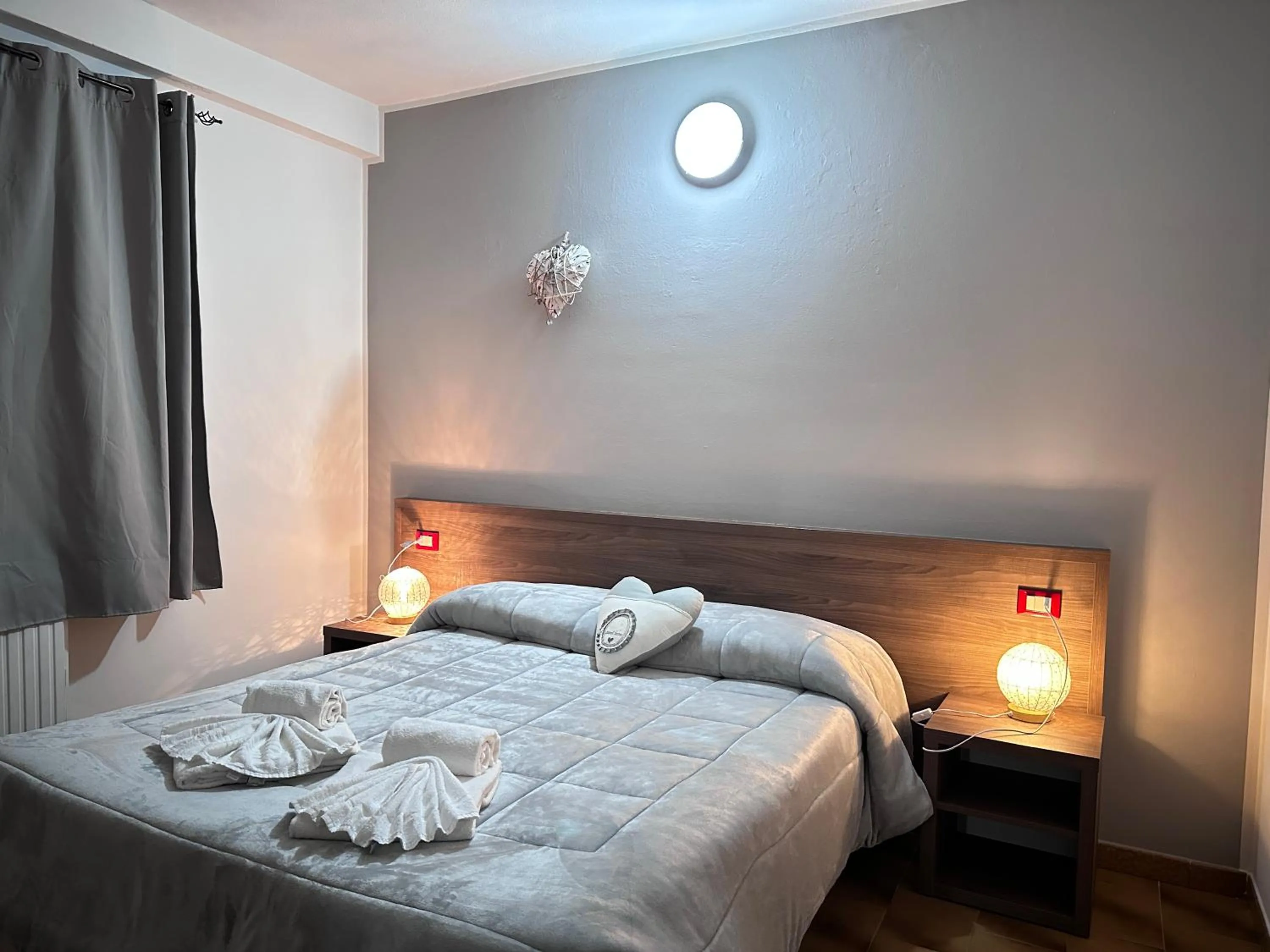 Bed in Hotel Miramonti Seulo Turismo Rurale