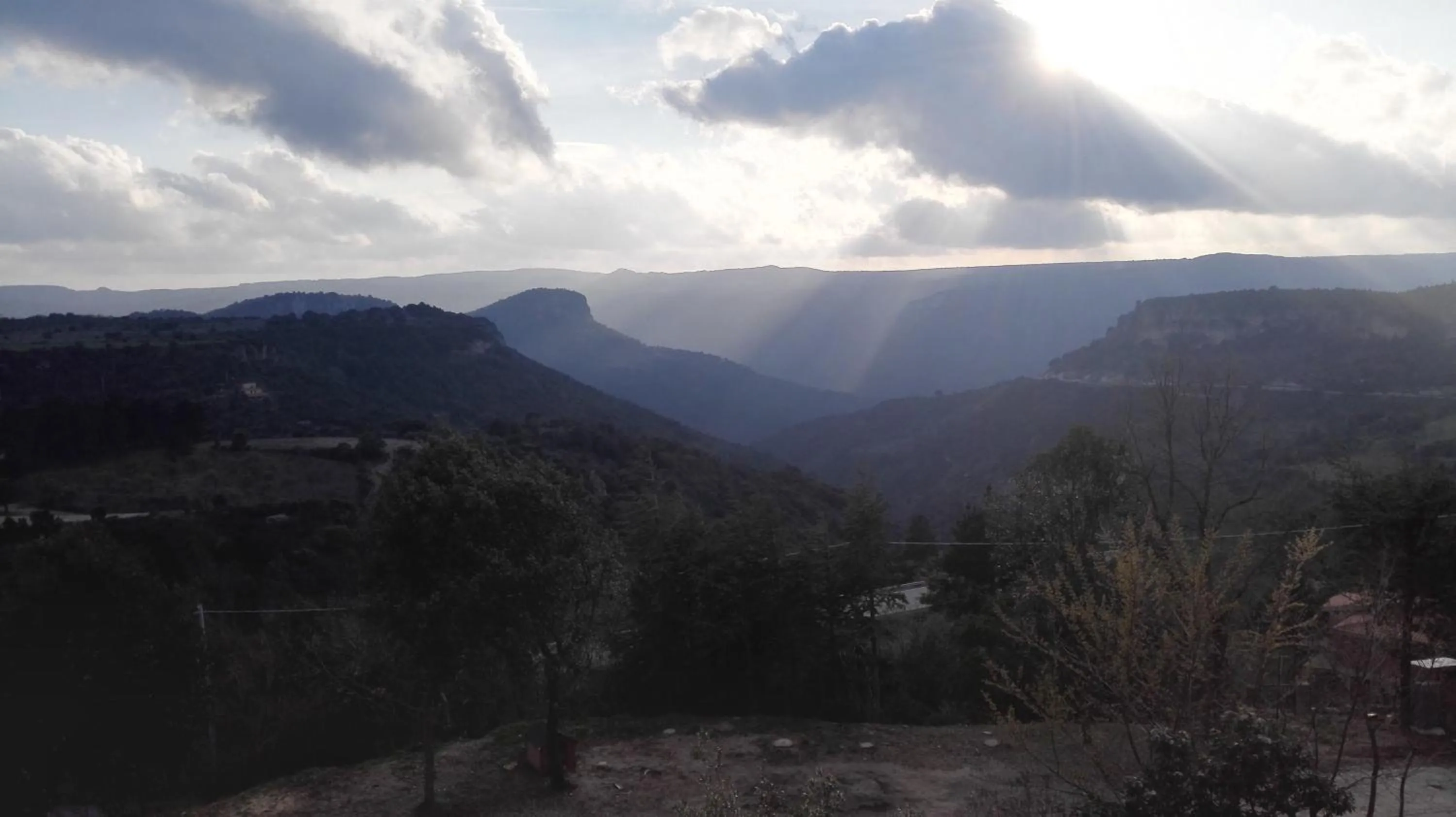 Mountain view in Hotel Miramonti Seulo Turismo Rurale