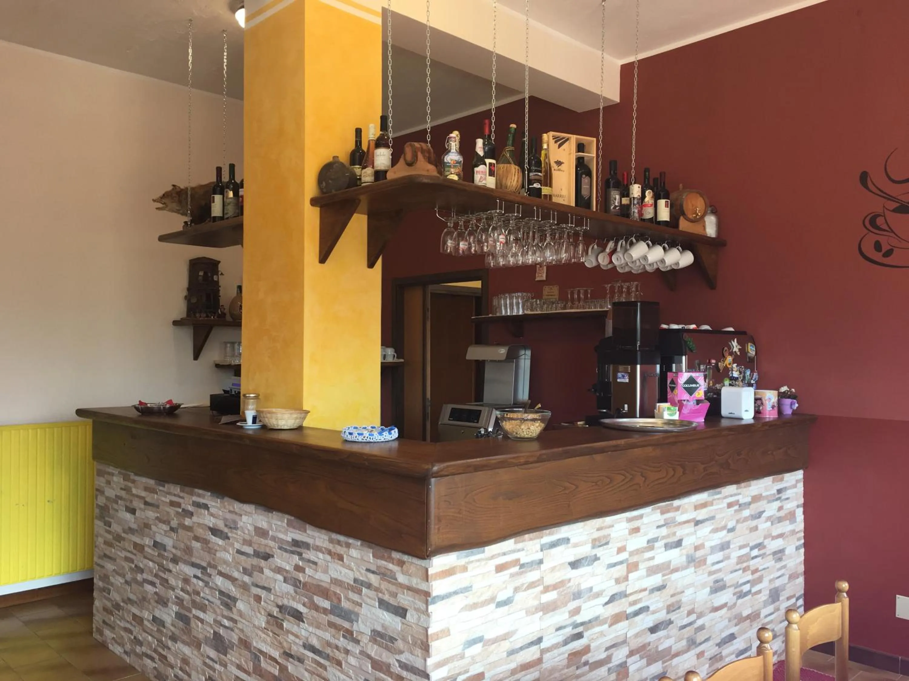 Lounge or bar in Hotel Miramonti Seulo Turismo Rurale