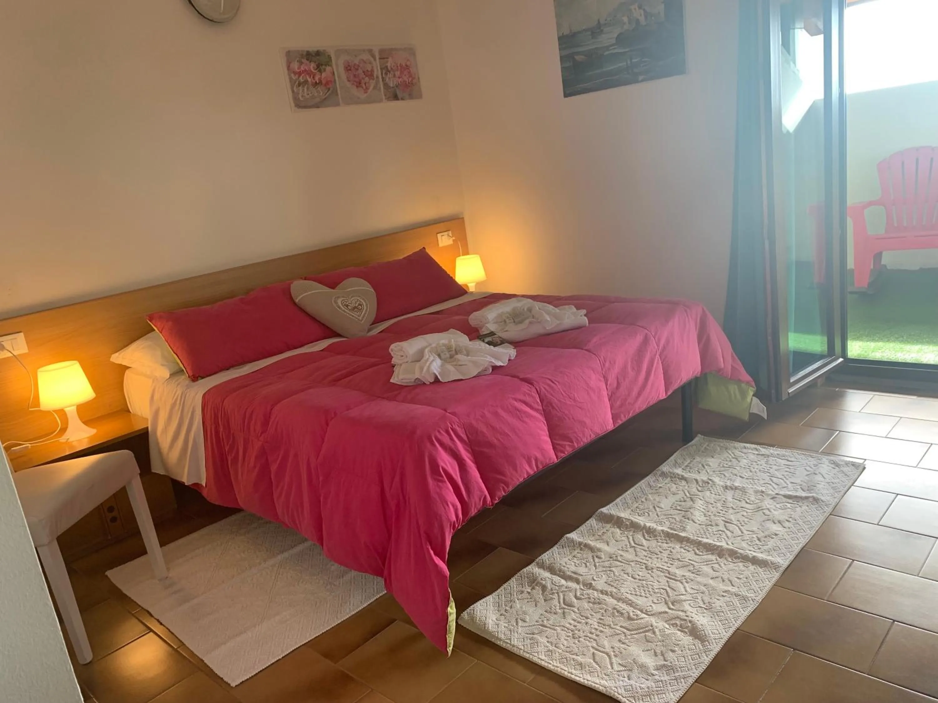 Double Room with Terrace in Hotel Miramonti Seulo Turismo Rurale