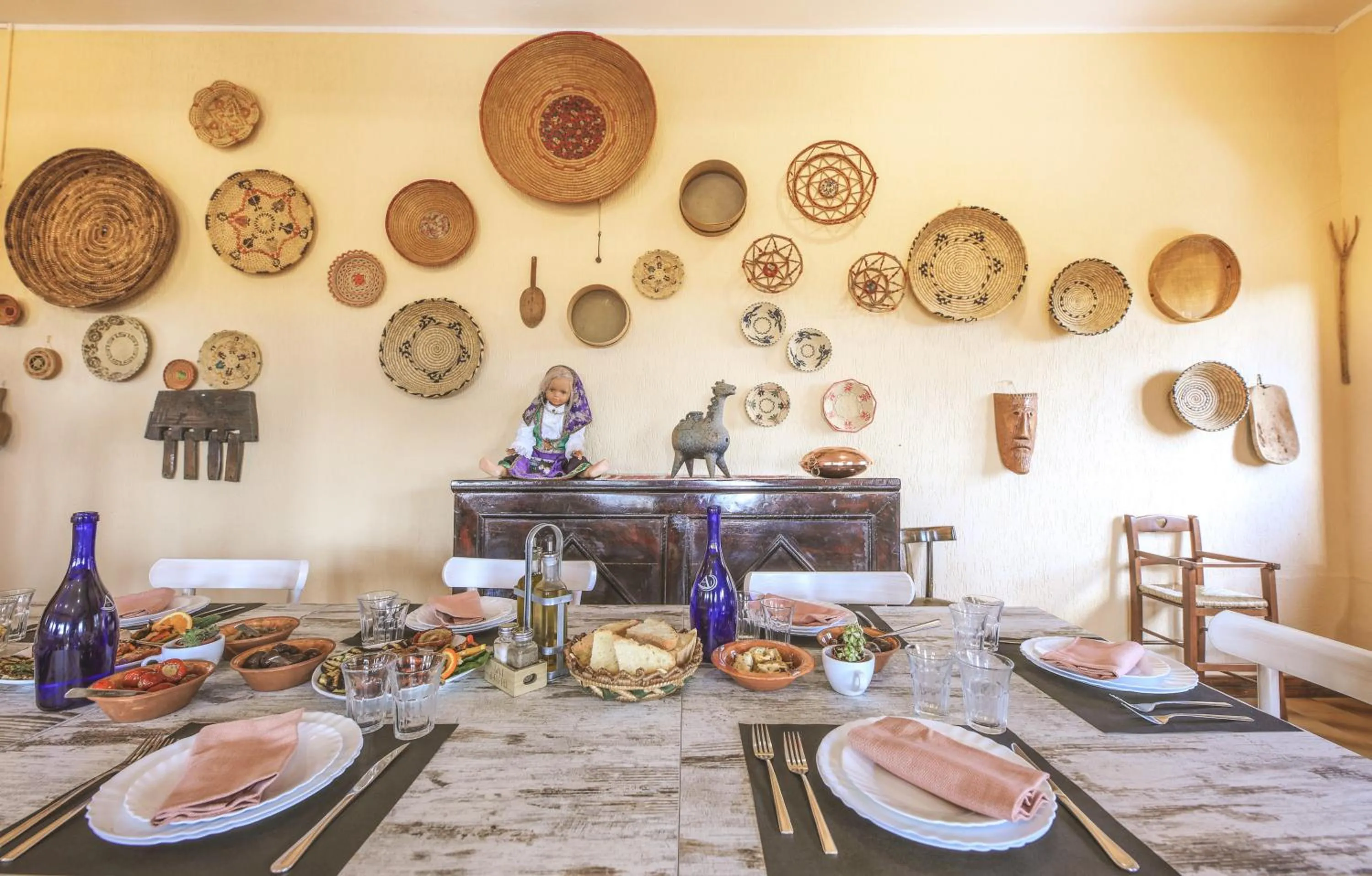 Restaurant/places to eat in Hotel Miramonti Seulo Turismo Rurale