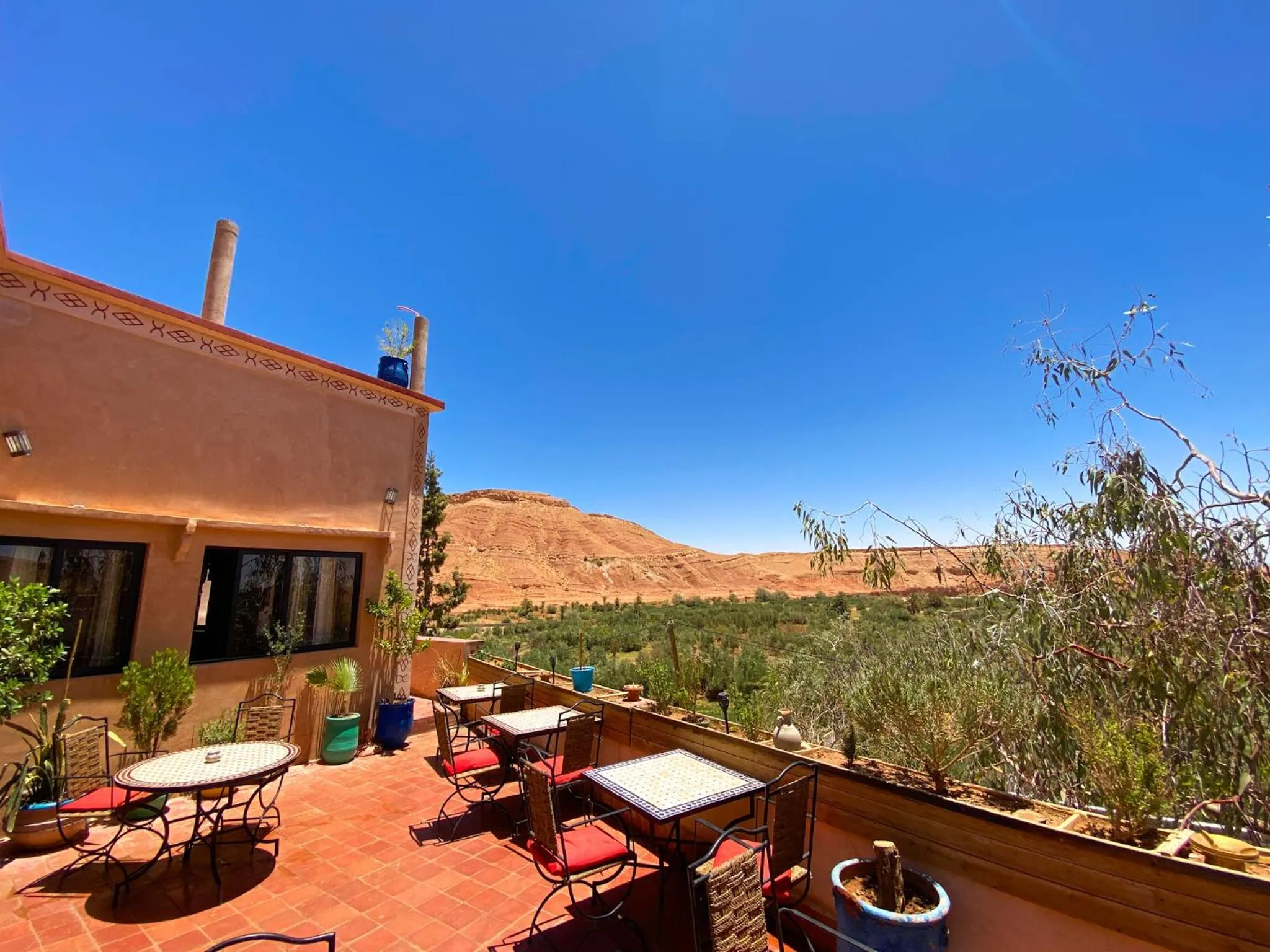 Balcony/Terrace in Auberge Ayouze