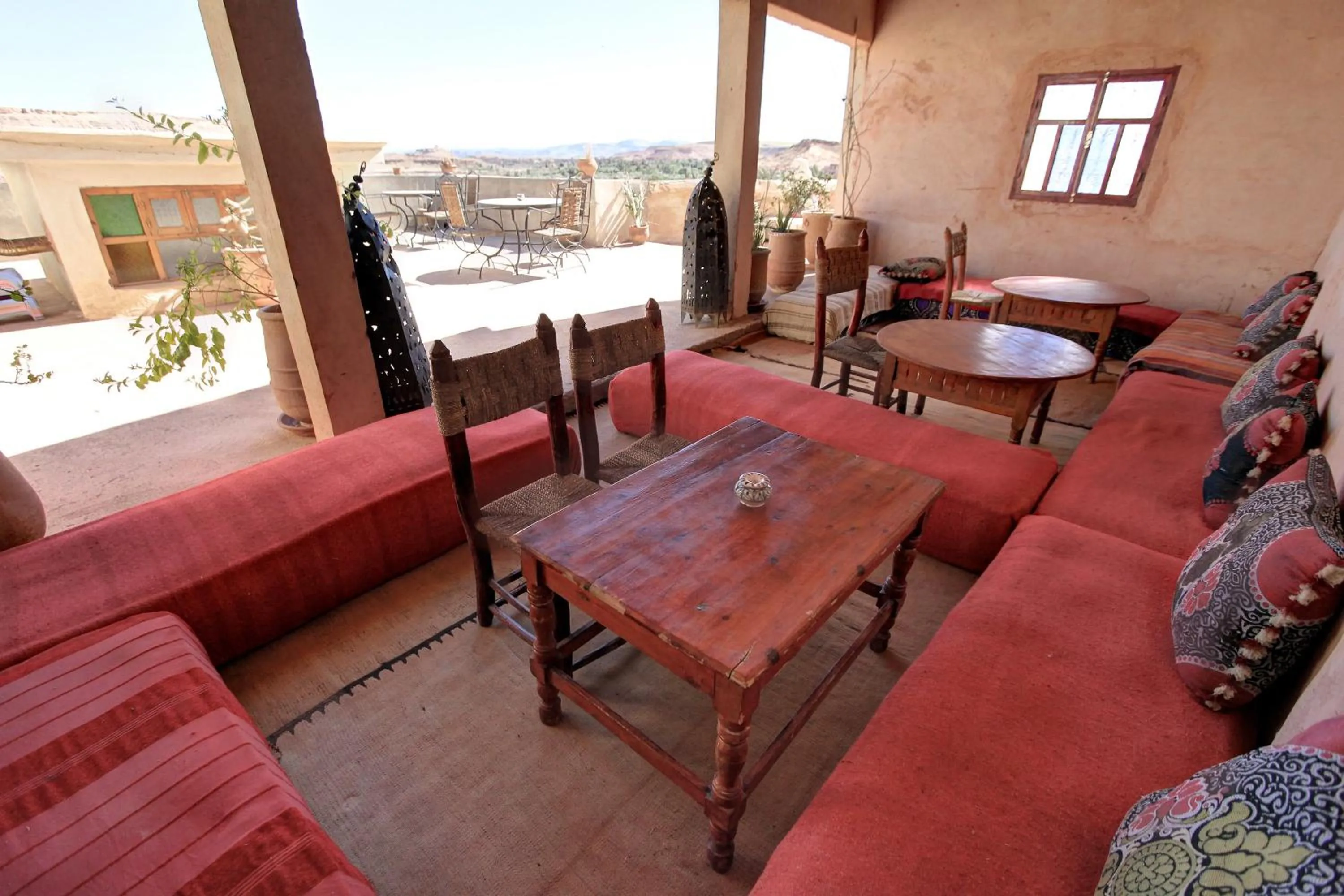 Patio in Auberge Ayouze