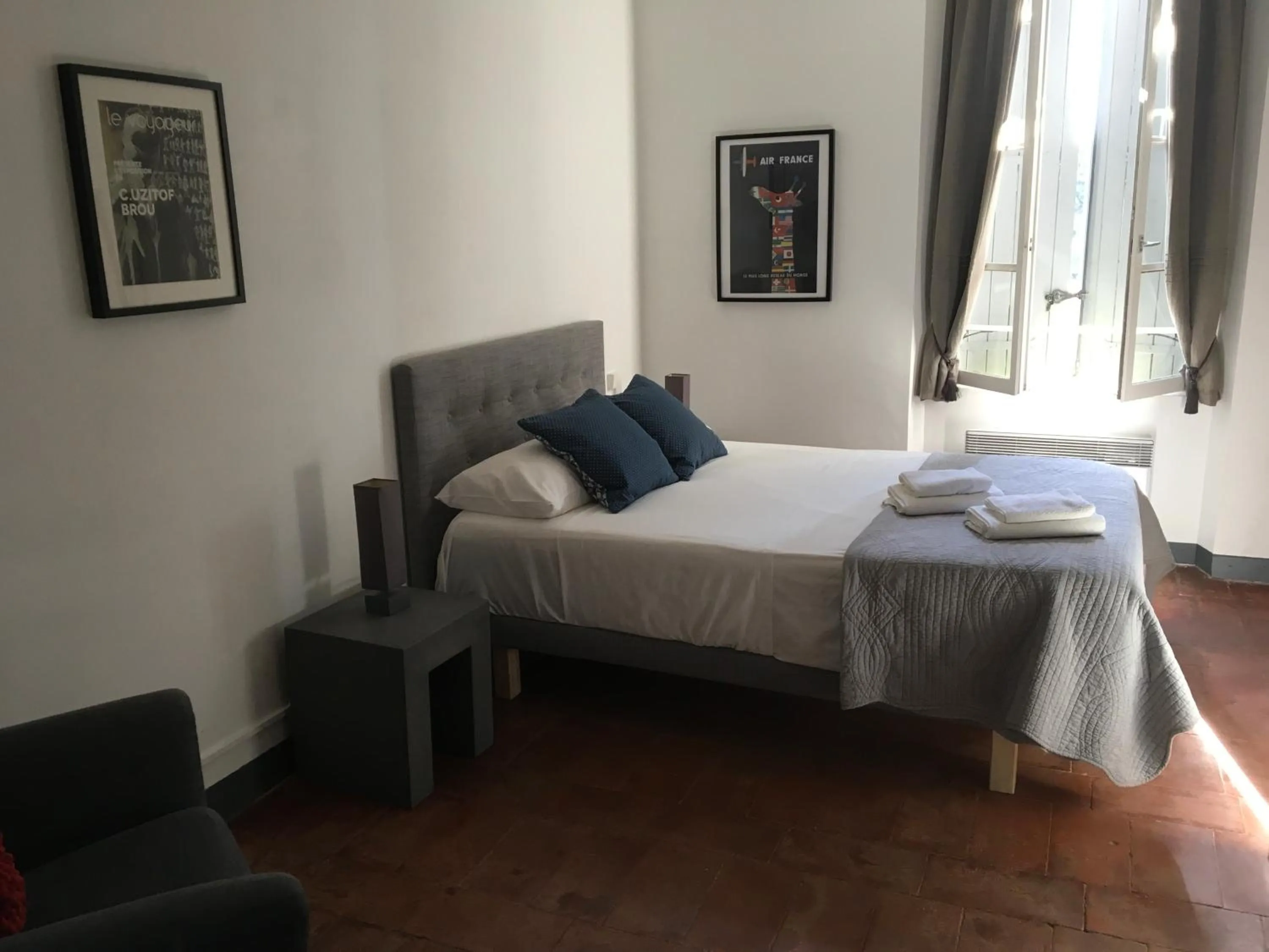 Bed in Le Voyageur - Chambres d'Hôtes