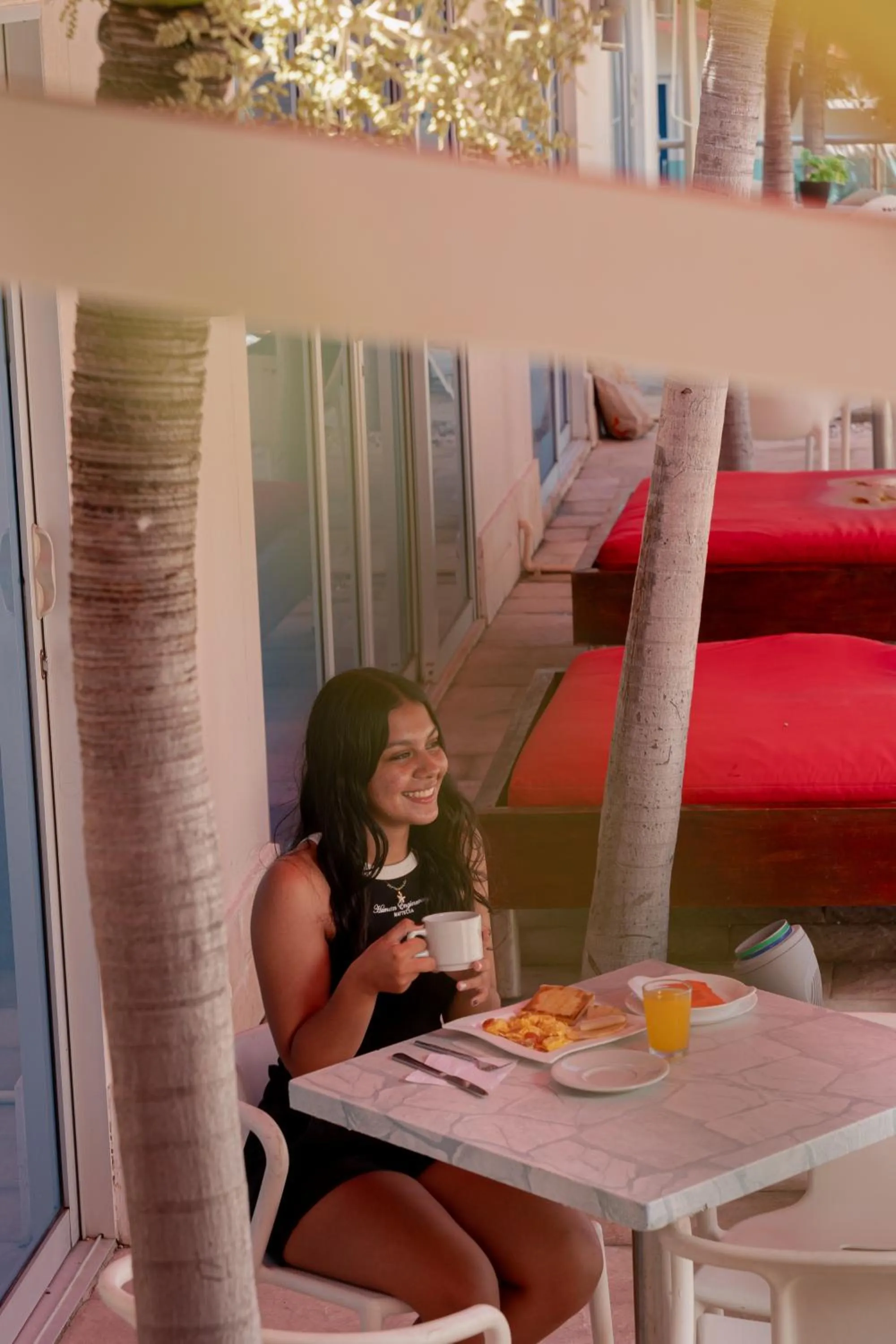 Food and drinks in Hotel Kaamú Taganga