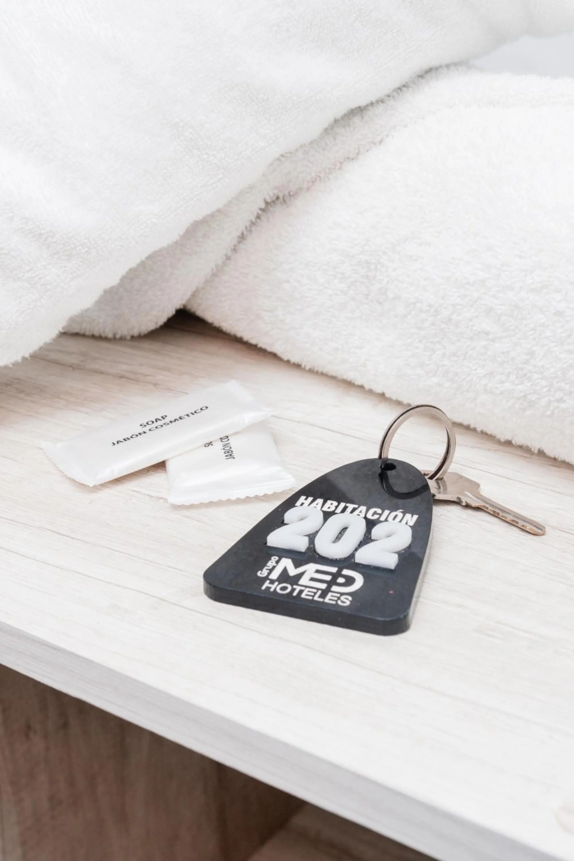 Bed in Hotel Kaamú Taganga