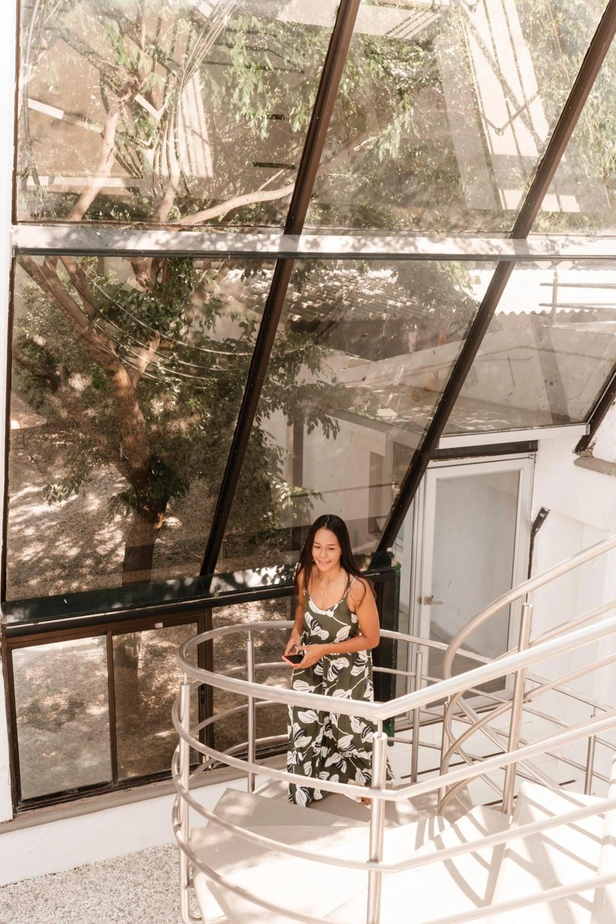 Bird's eye view in Hotel Kaamú Taganga