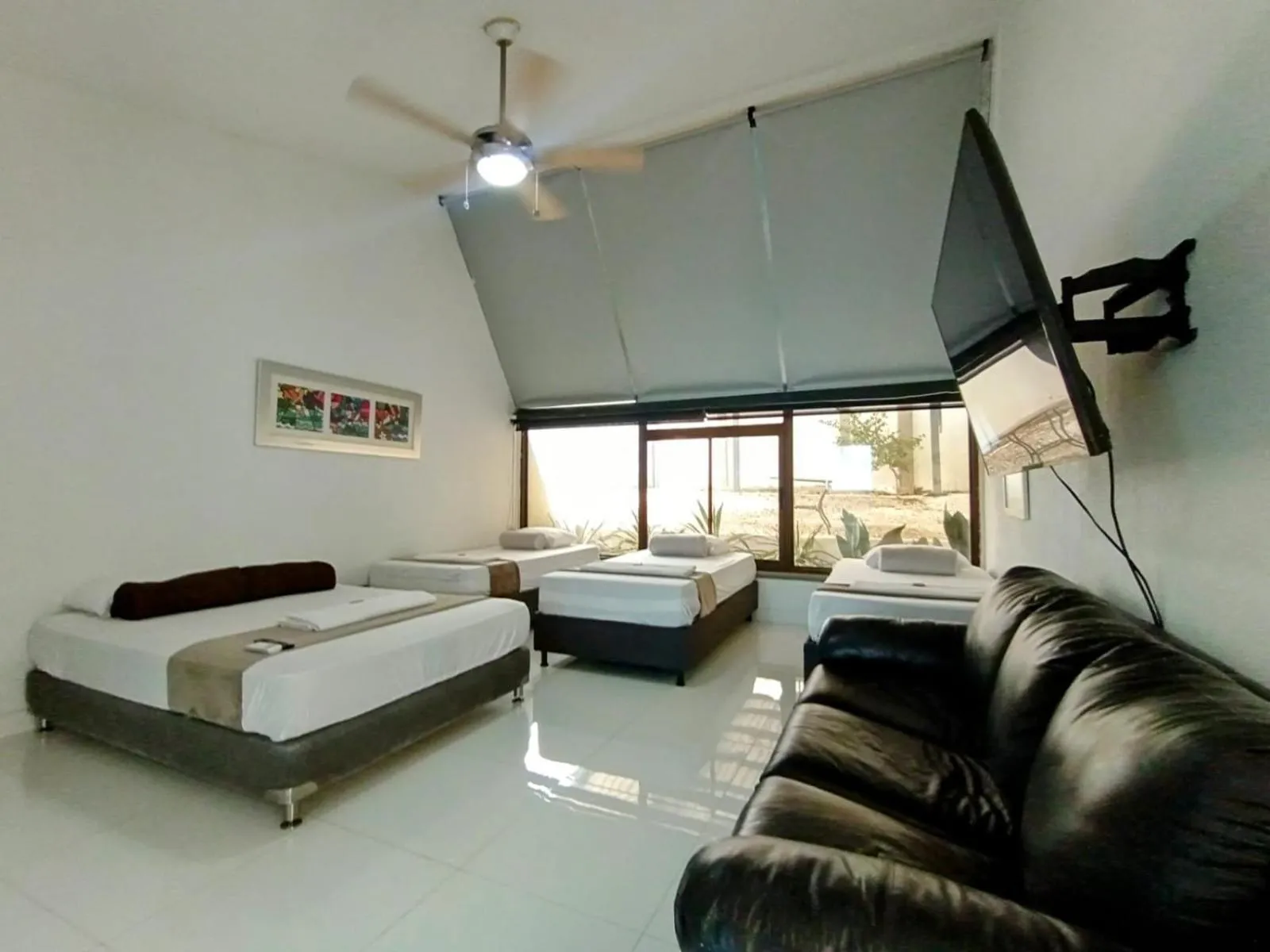 Bedroom, Bed in Hotel Kaamú Taganga