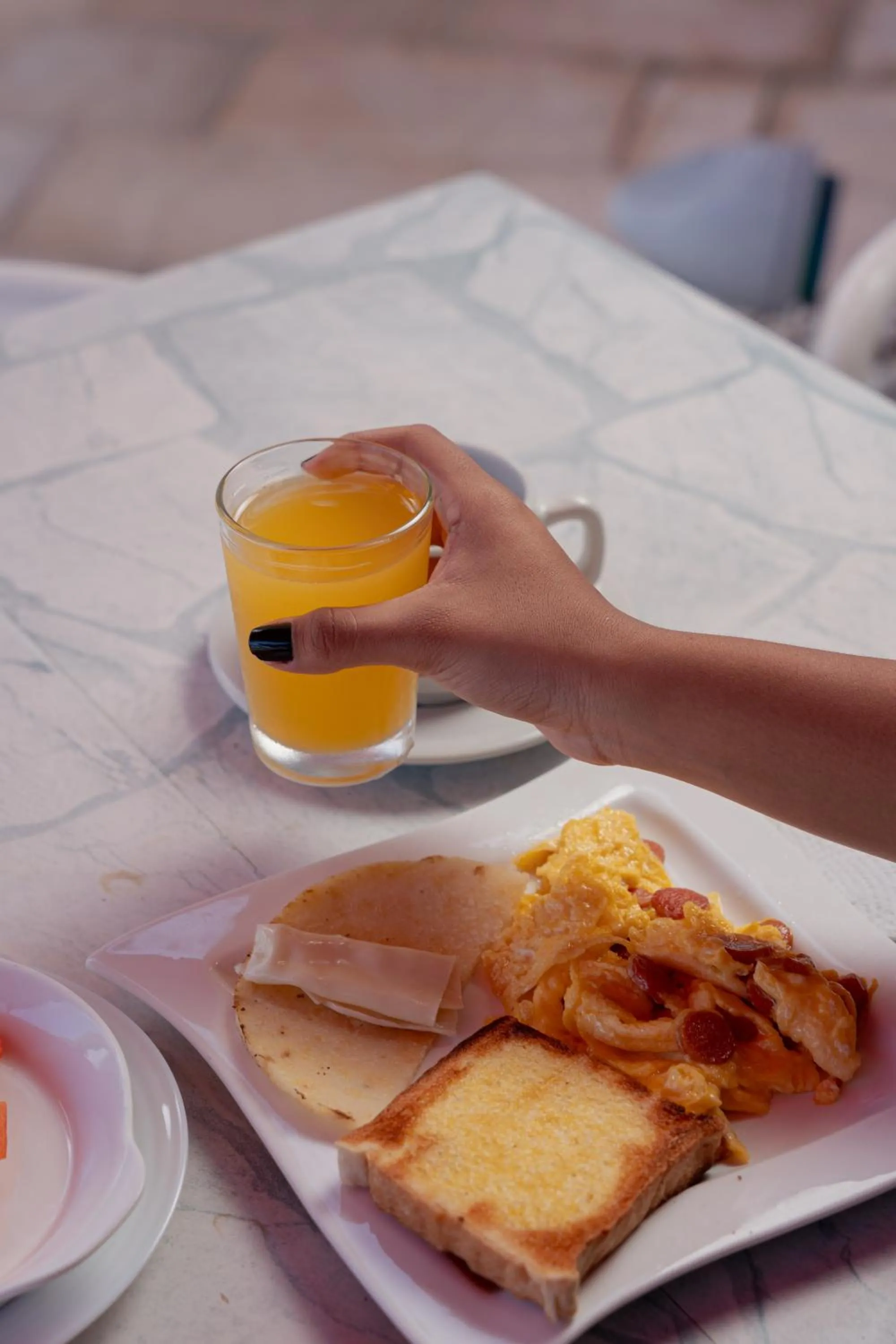 Food and drinks in Hotel Kaamú Taganga