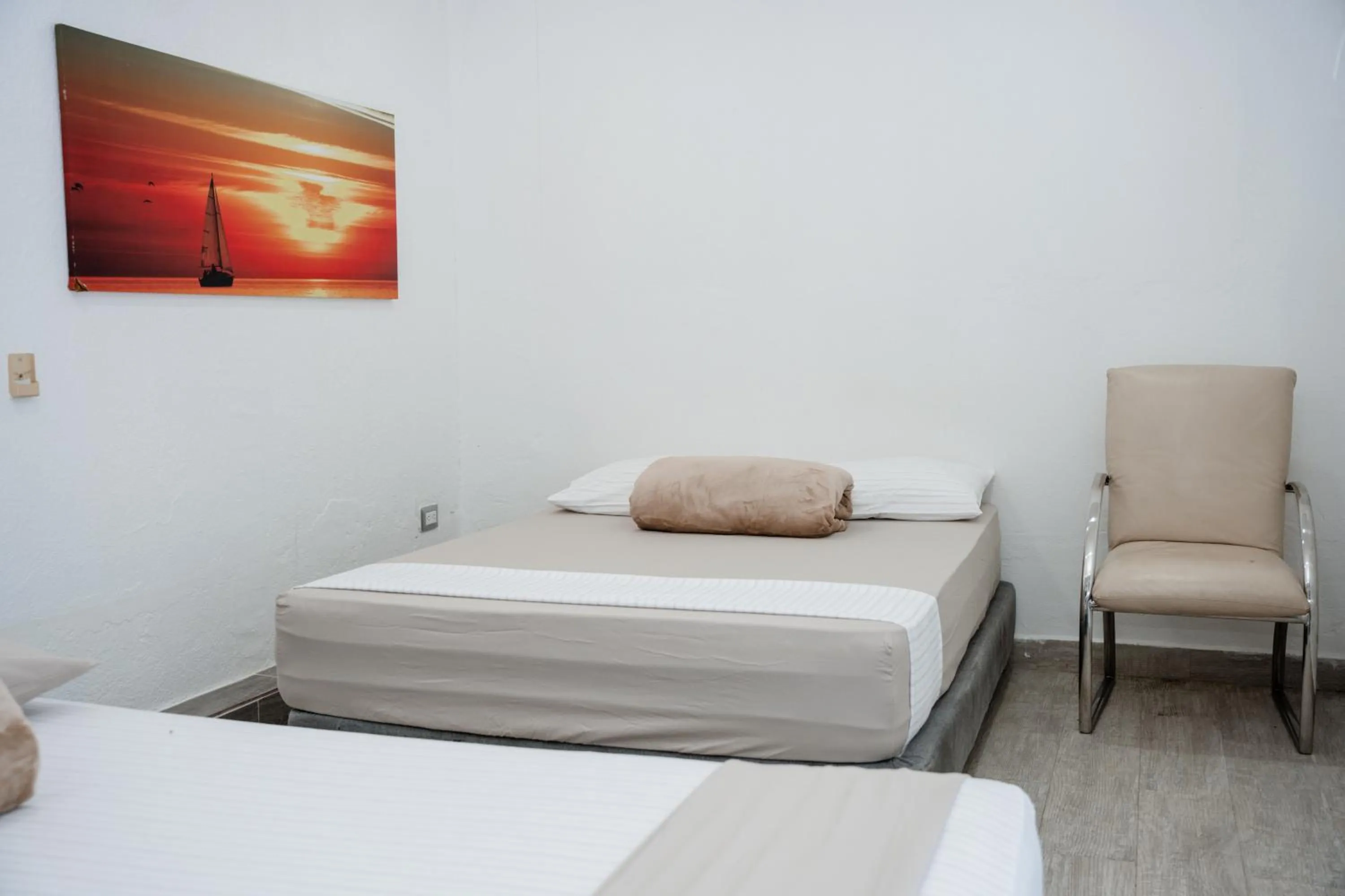 Bedroom, Bed in Hotel Kaamú Taganga