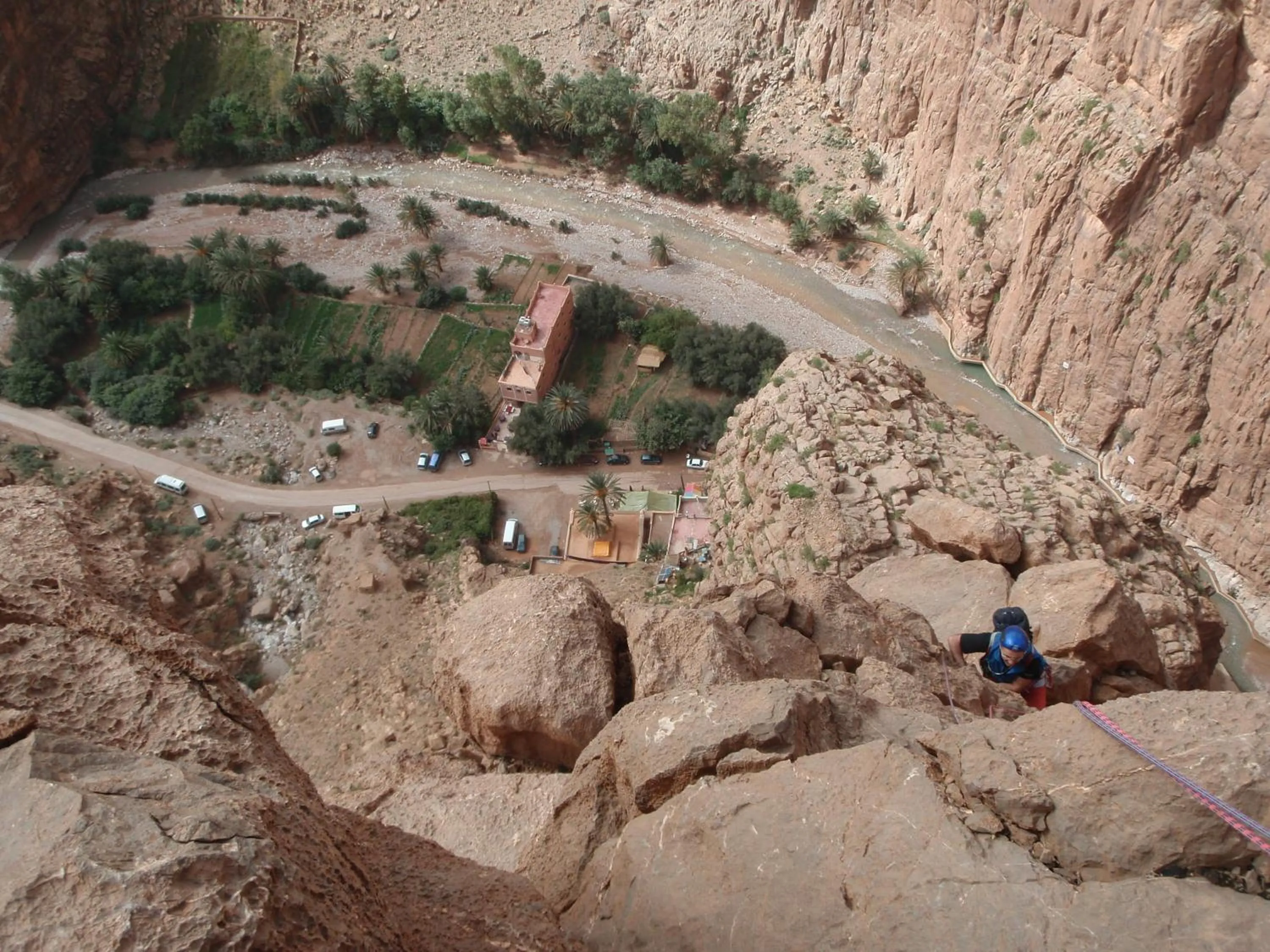 Bird's eye view in Etoile des Gorges