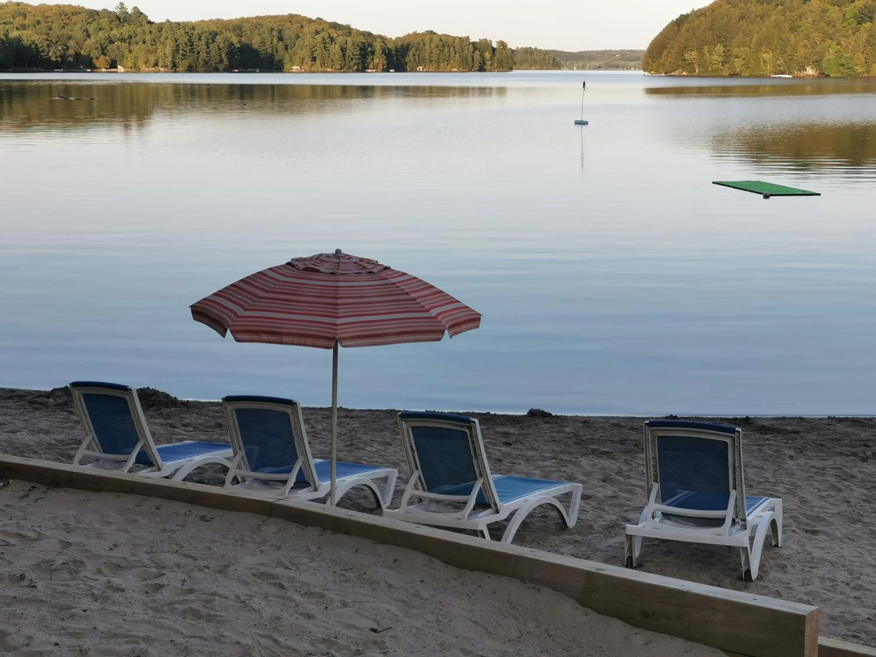 Natural landscape in Muskoka Shores Cottages
