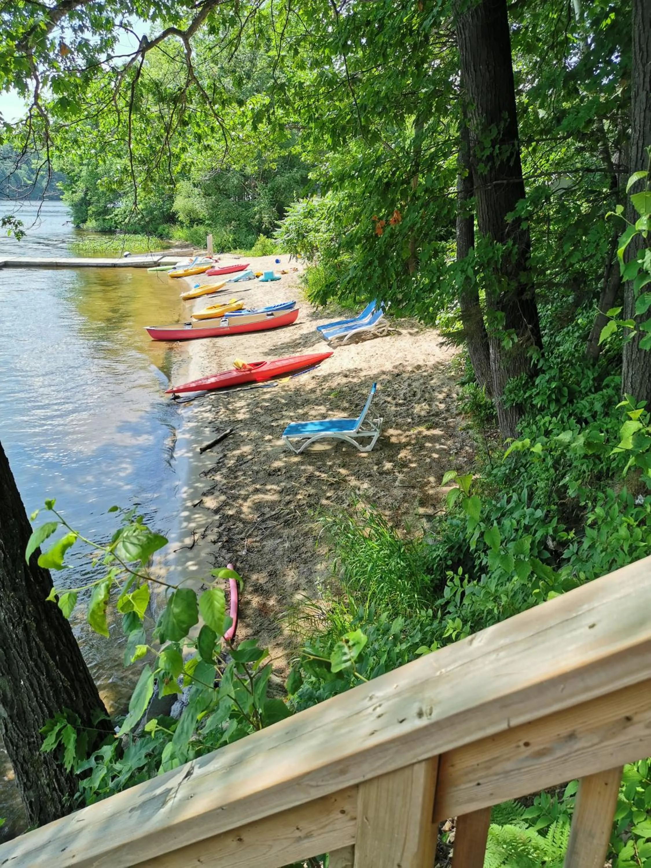 Lake view in Muskoka Shores Cottages