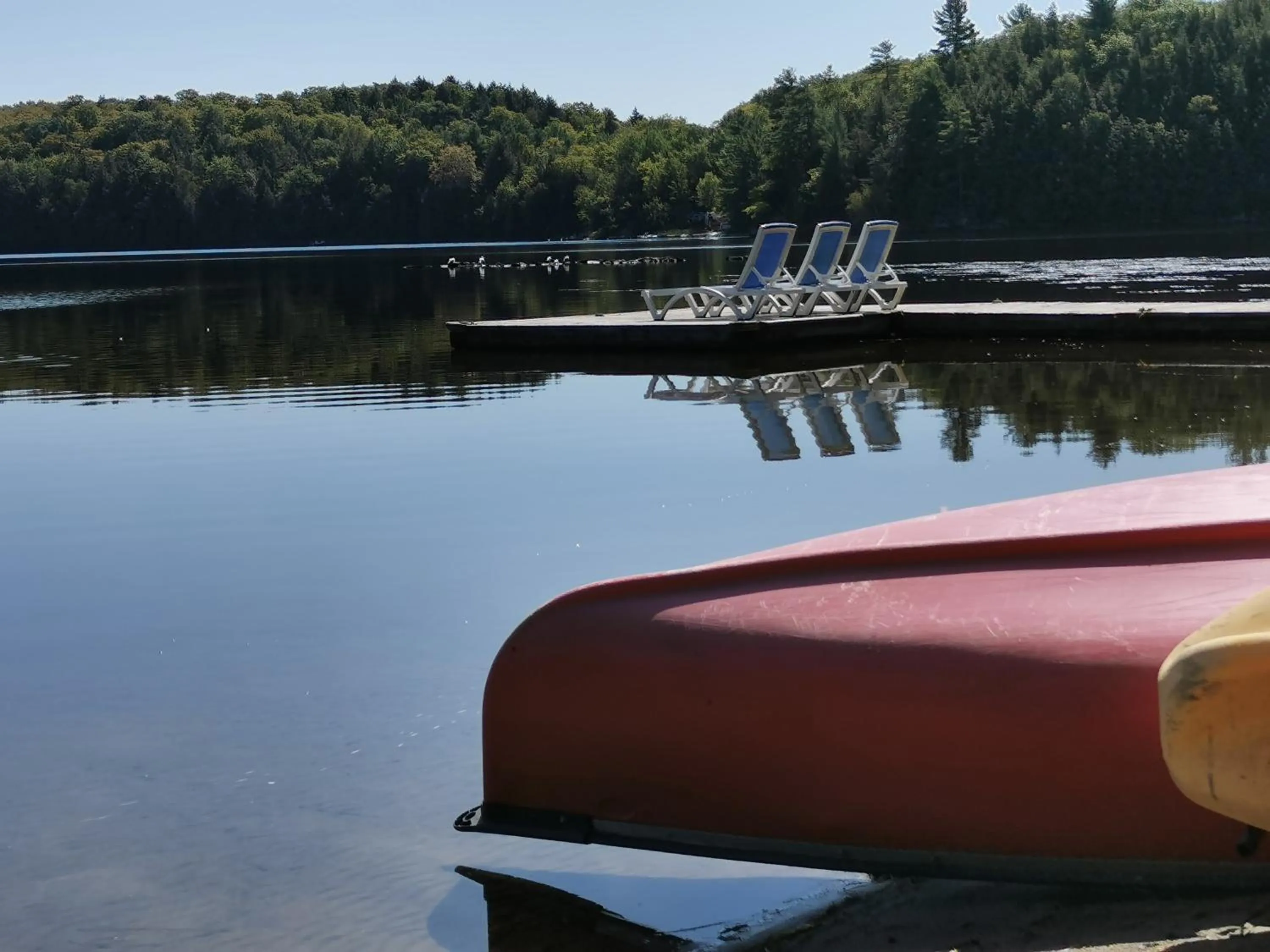 Lake view in Muskoka Shores Cottages