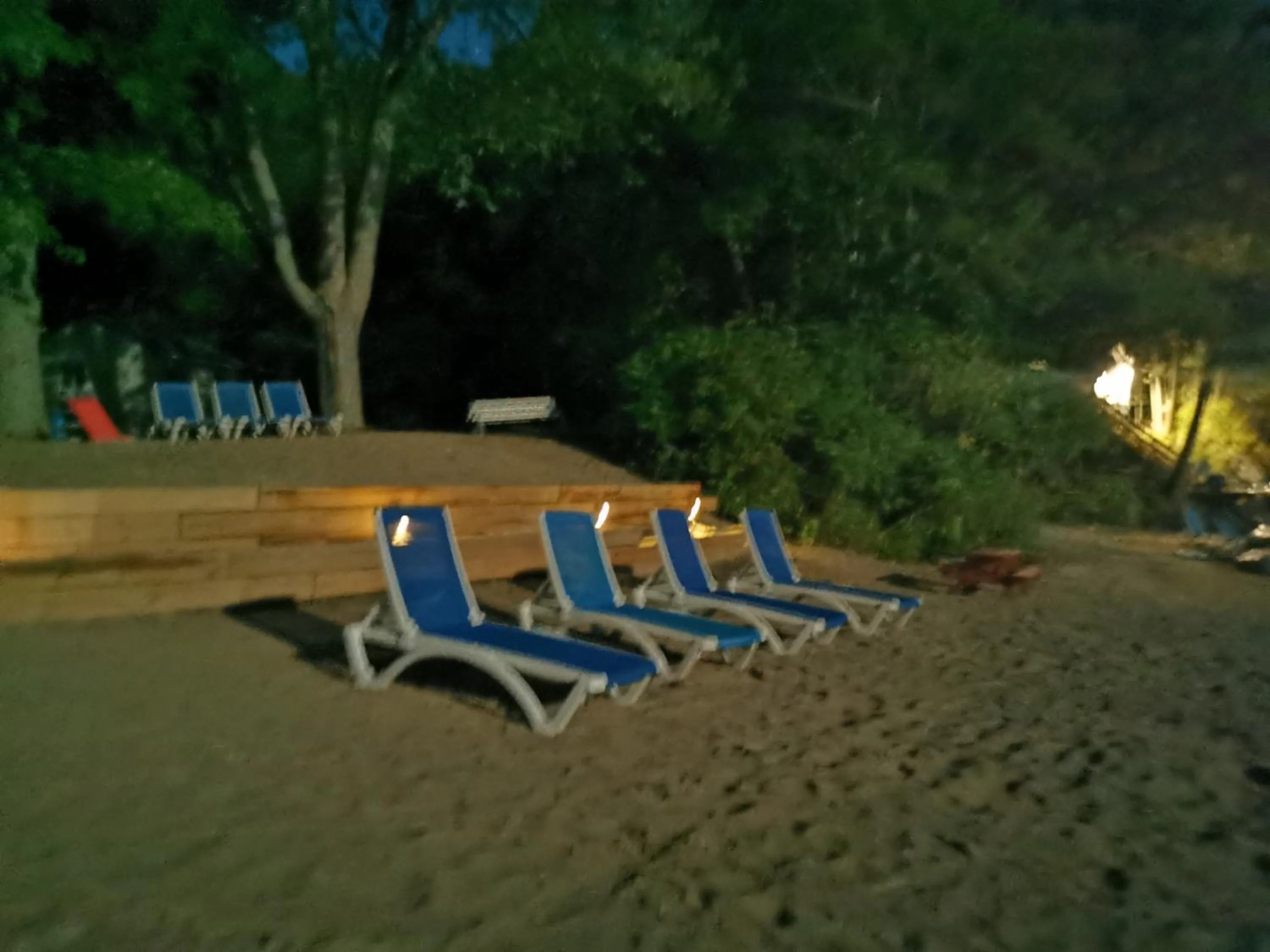 Beach in Muskoka Shores Cottages