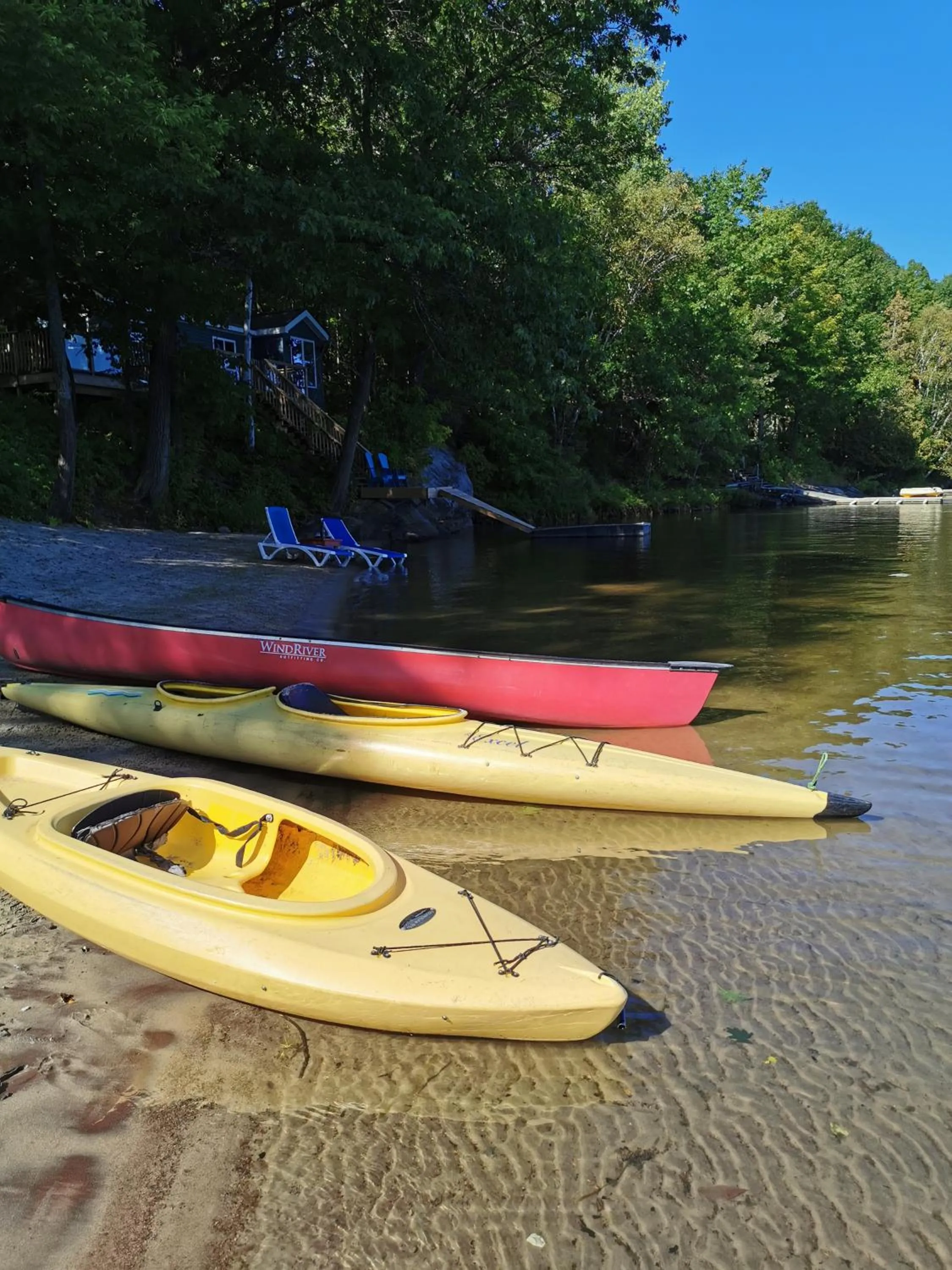 Lake view in Muskoka Shores Cottages