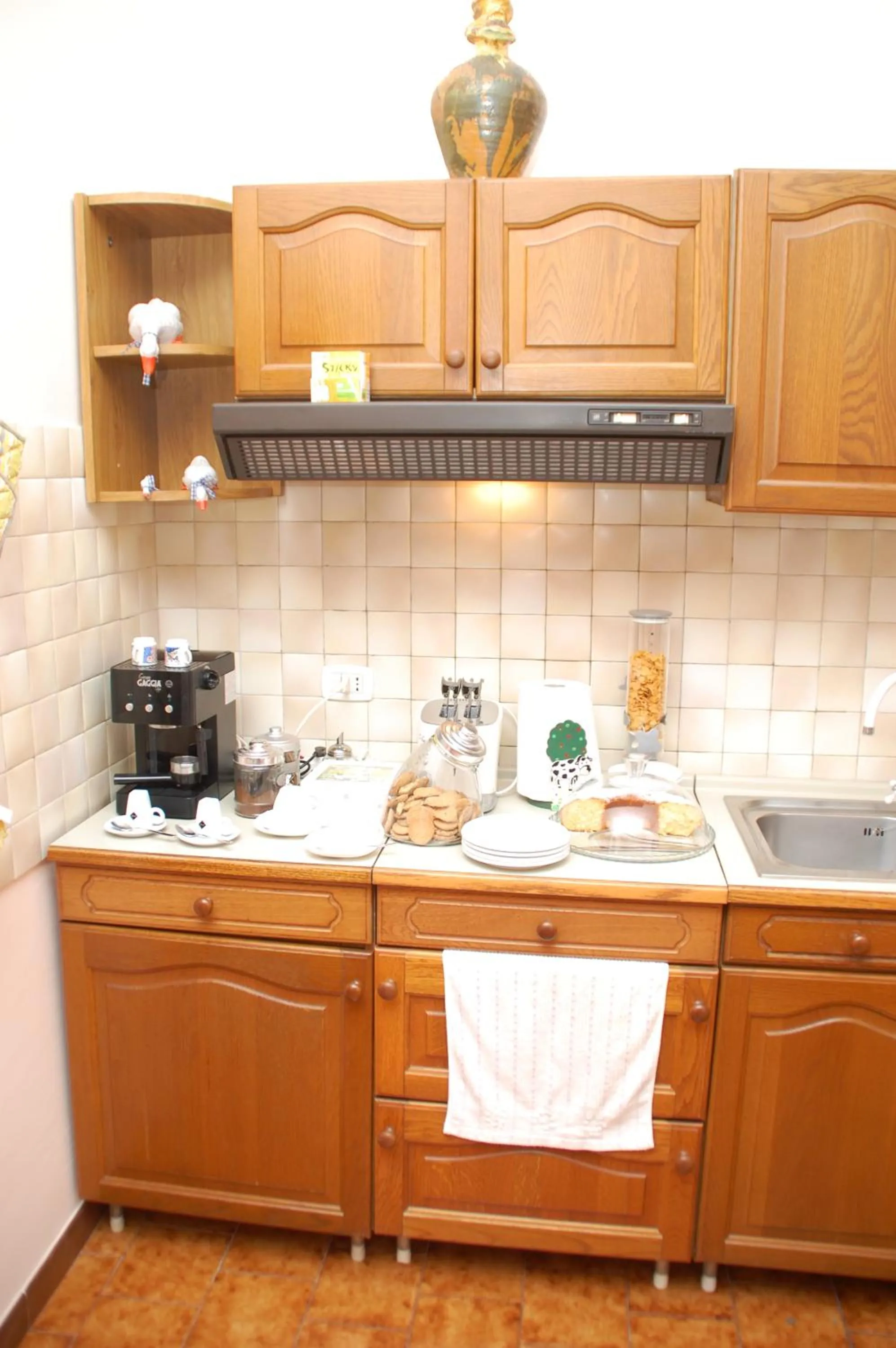 Kitchen or kitchenette in B&B Villa Claudia