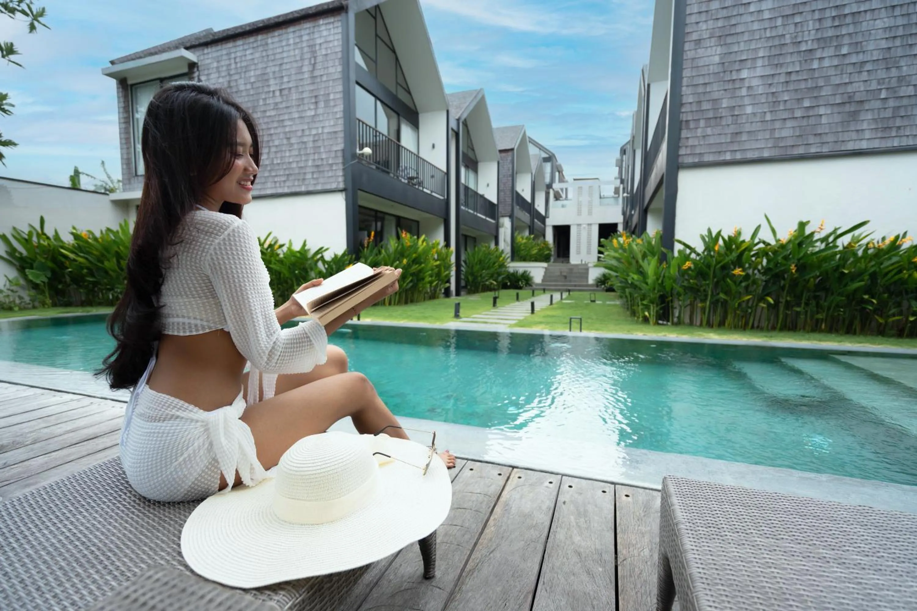 Pool view in 20 Suites Umalas