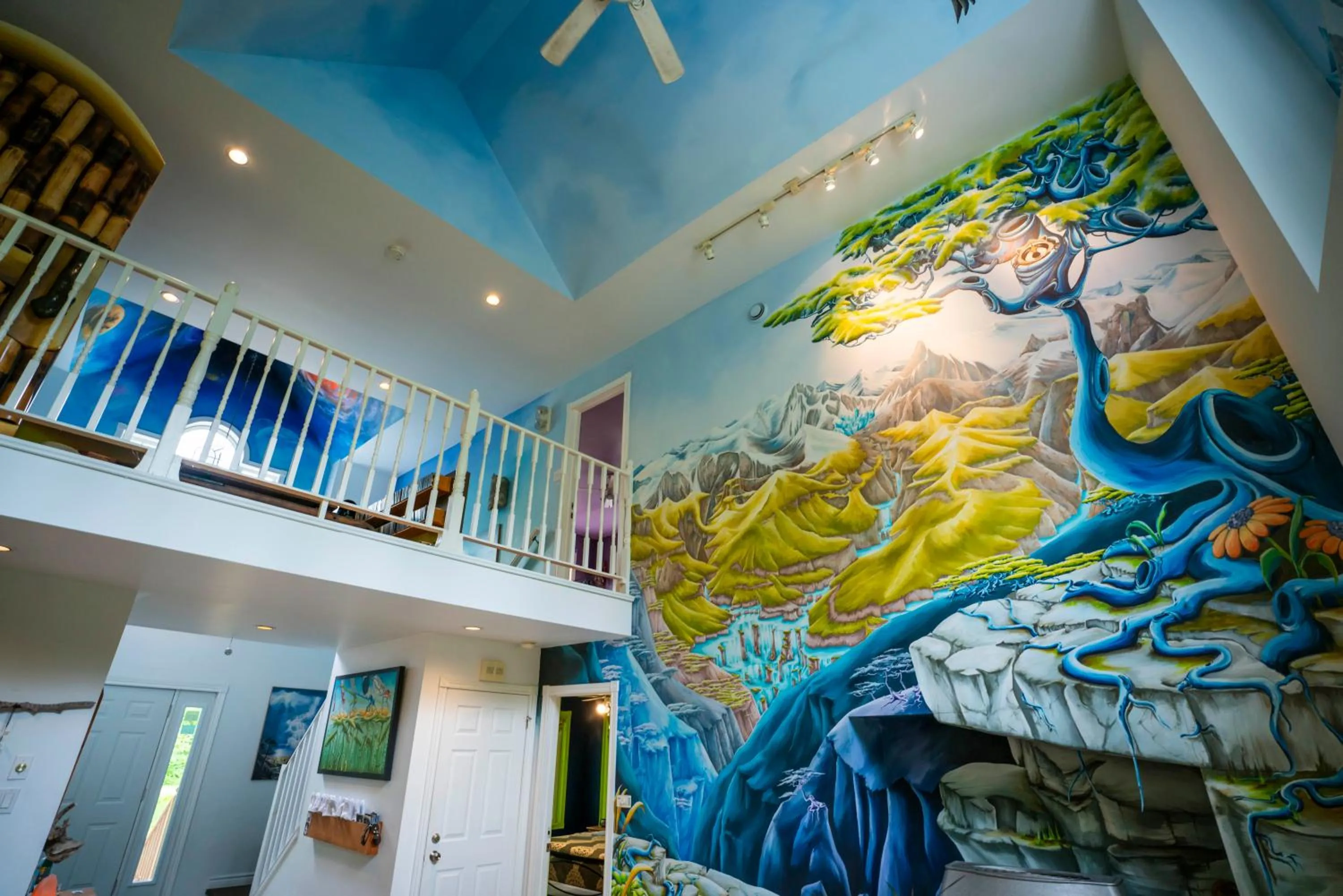 Living room in Gîte Crystal Inn