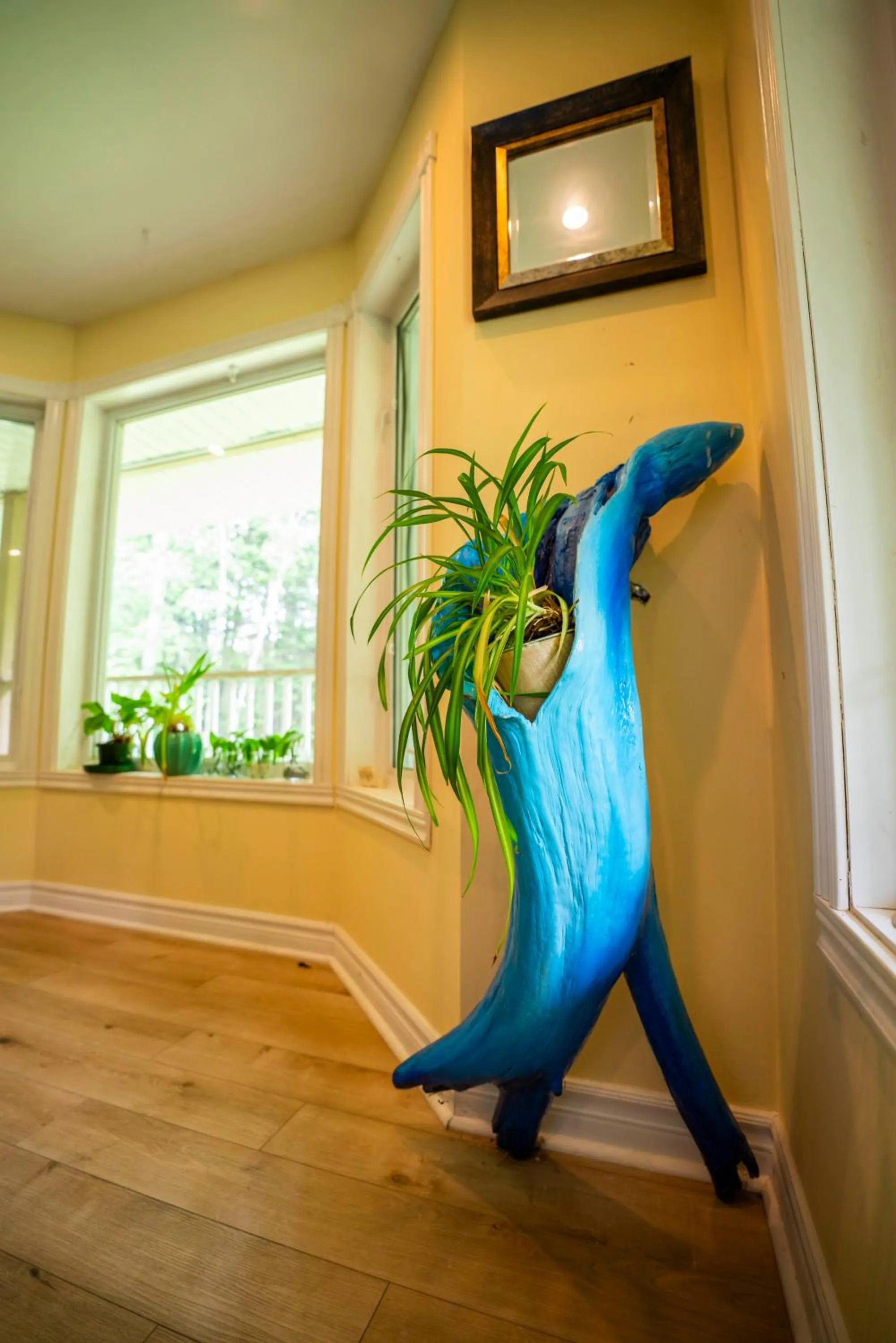 Decorative detail in Gîte Crystal Inn