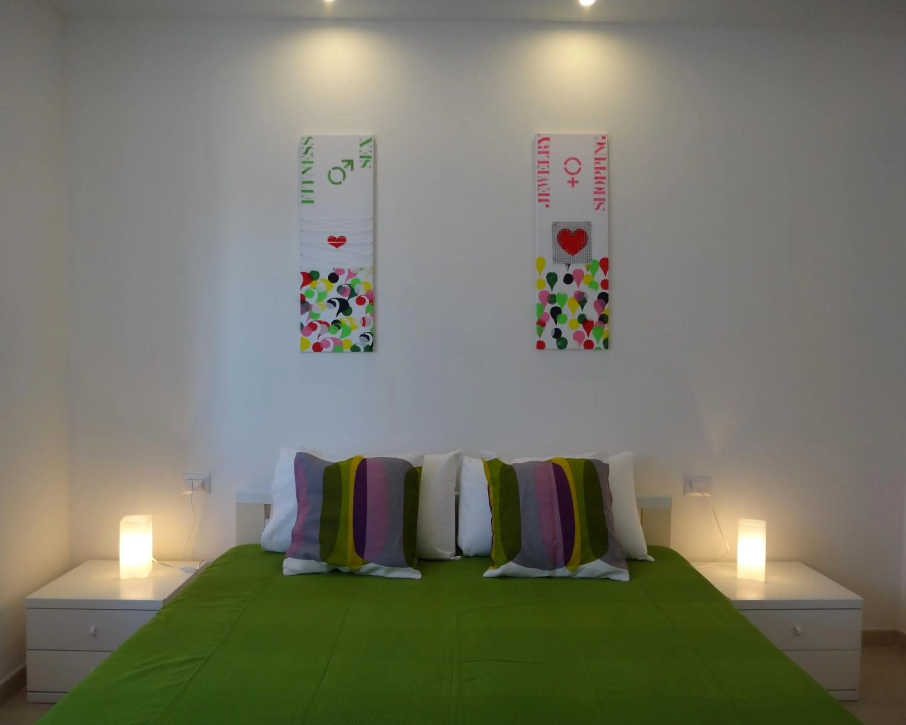 Decorative detail, Bed in Residenza Ondanomala