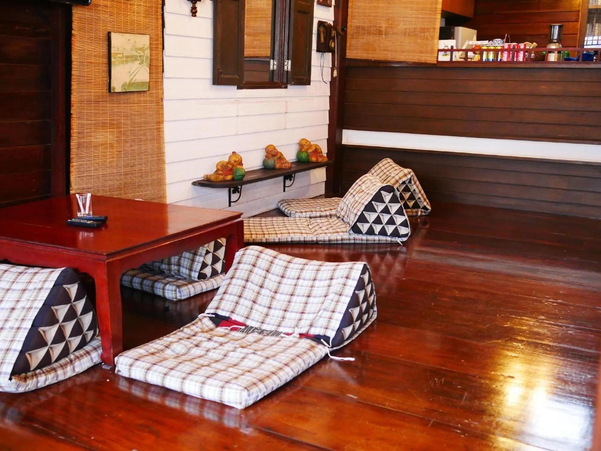 Living room in Thanicha Resort Amphawa