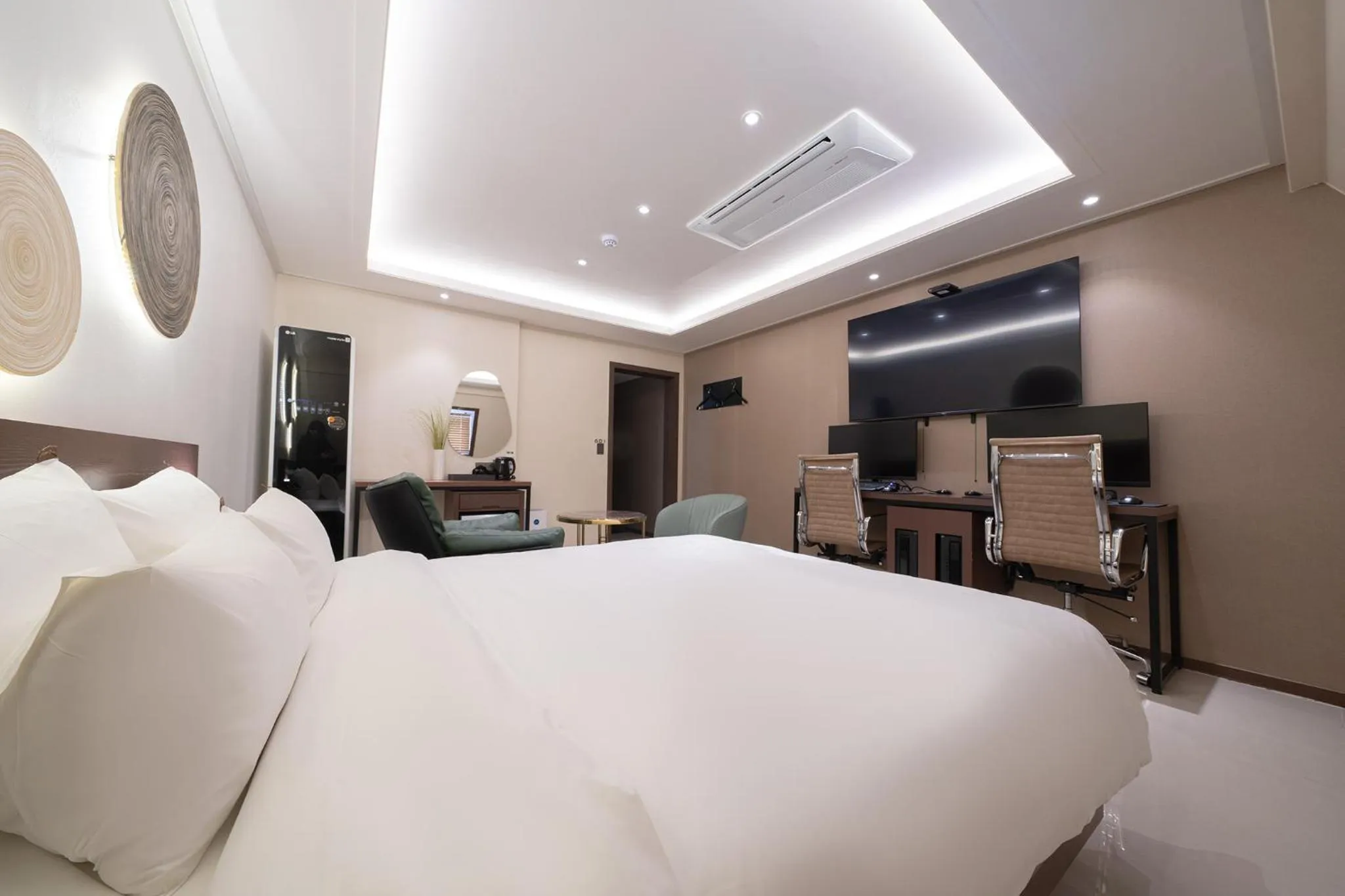 Bed in From H About Hotel Chungju