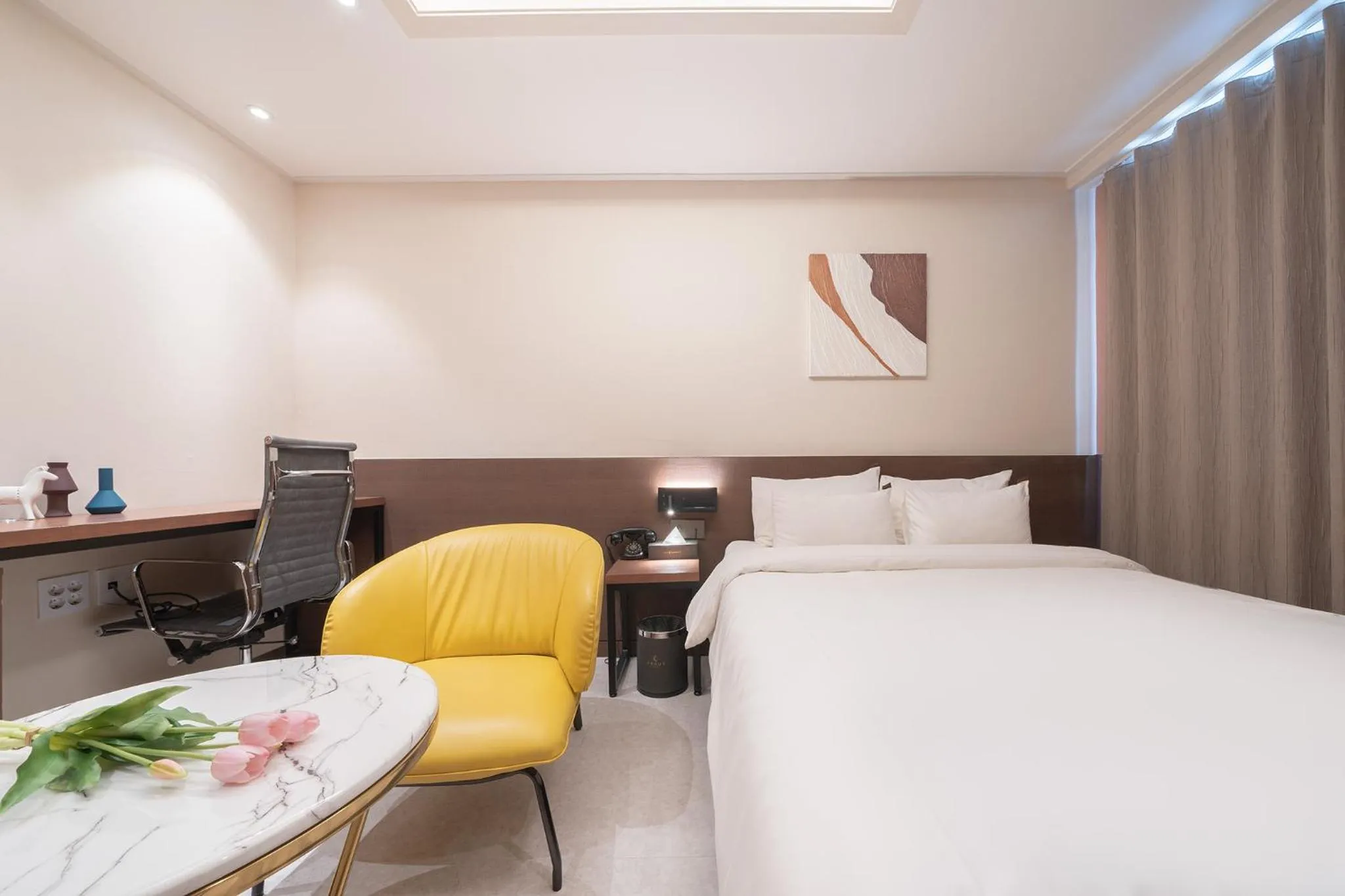 Bed in From H About Hotel Chungju