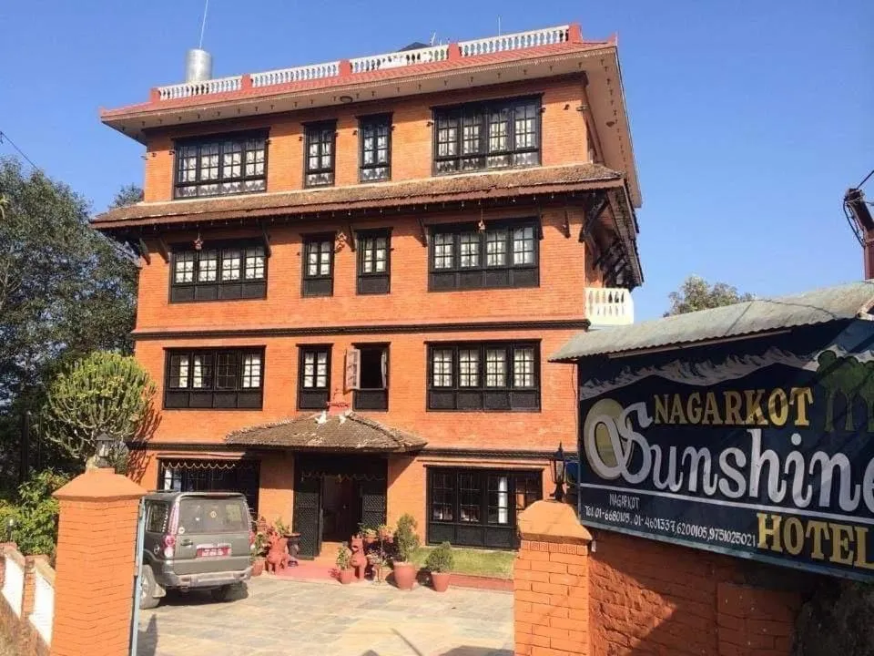 Property building in Nagarkot Sunshine Hotel