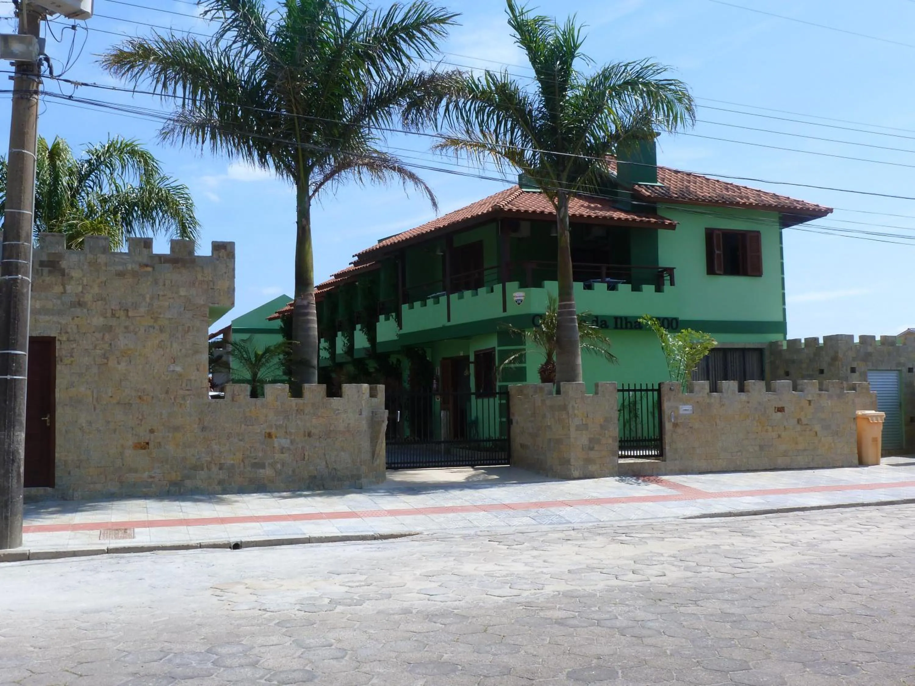 Facade/entrance in Castelo da Ilha
