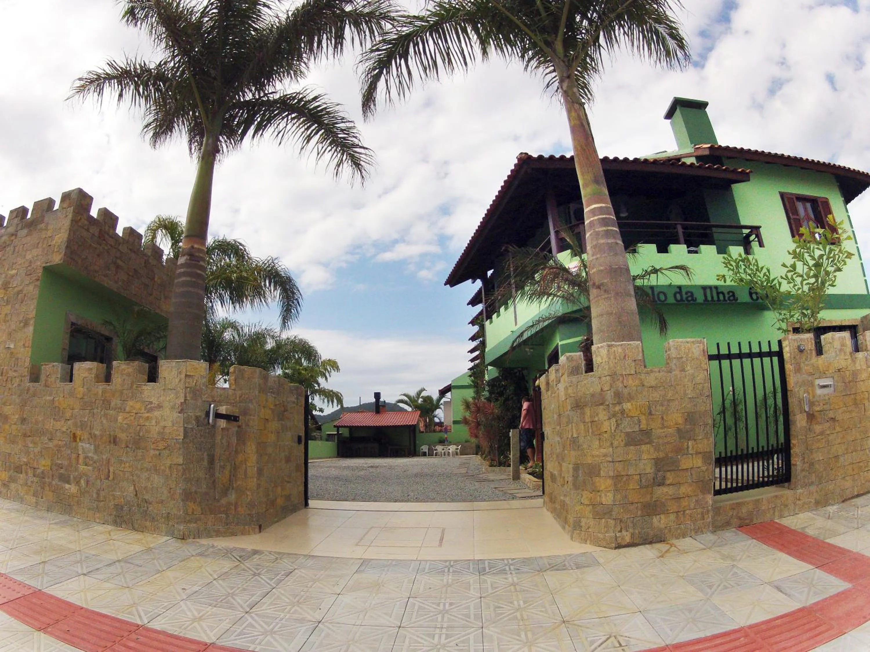 Facade/entrance in Castelo da Ilha