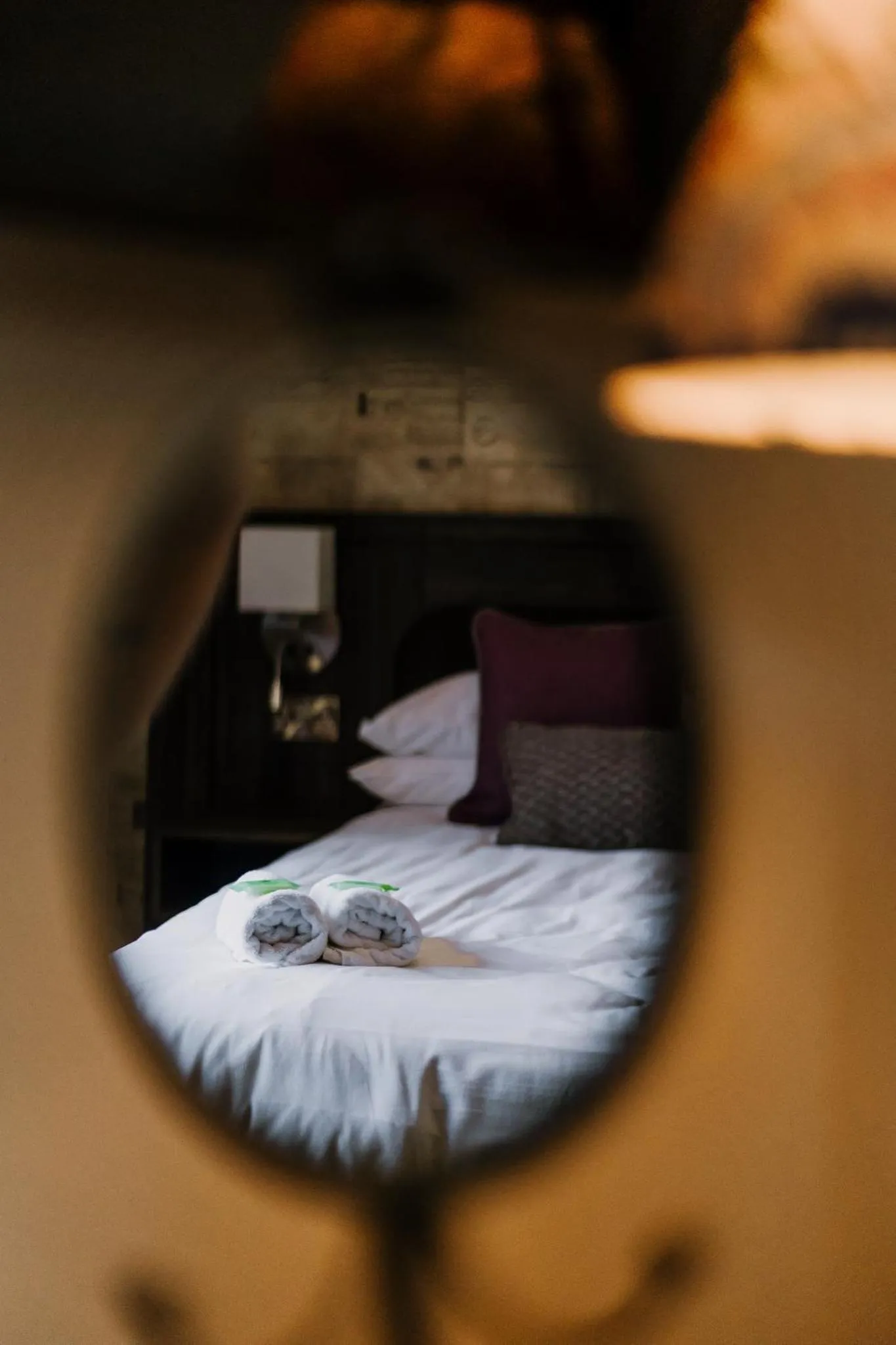 Bed in The Bull Hotel