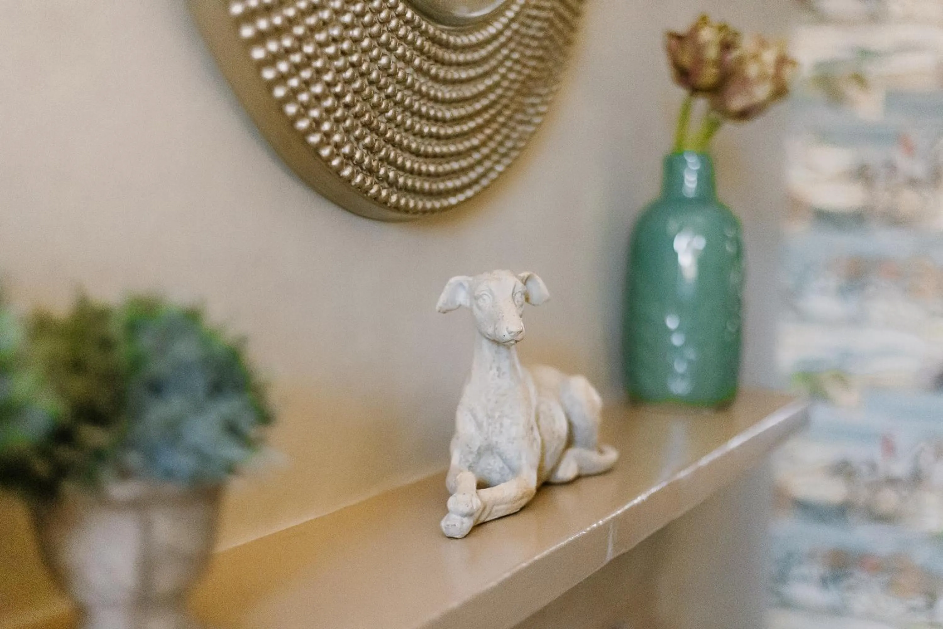 Decorative detail in The Bull Hotel