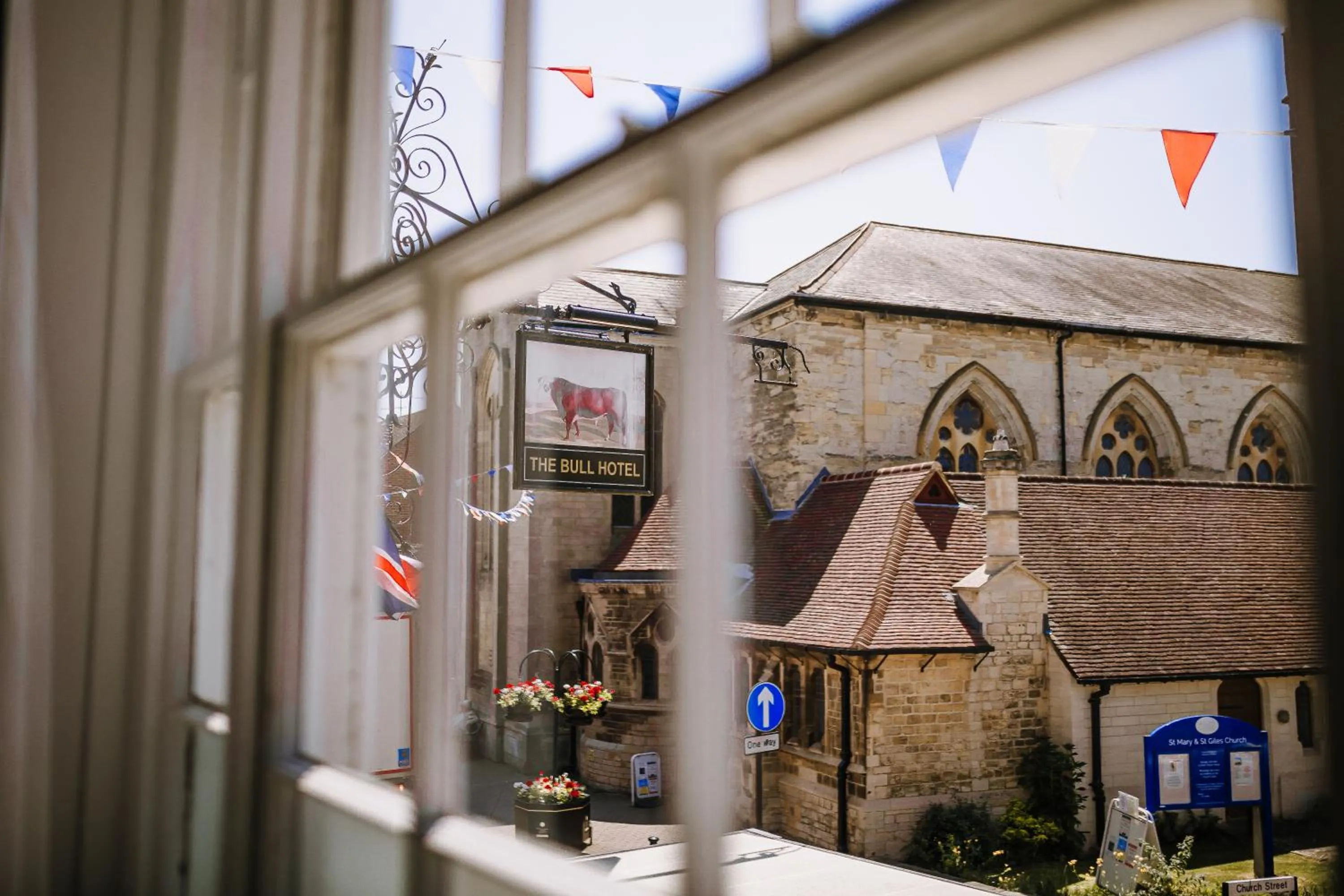 Landmark view in The Bull Hotel